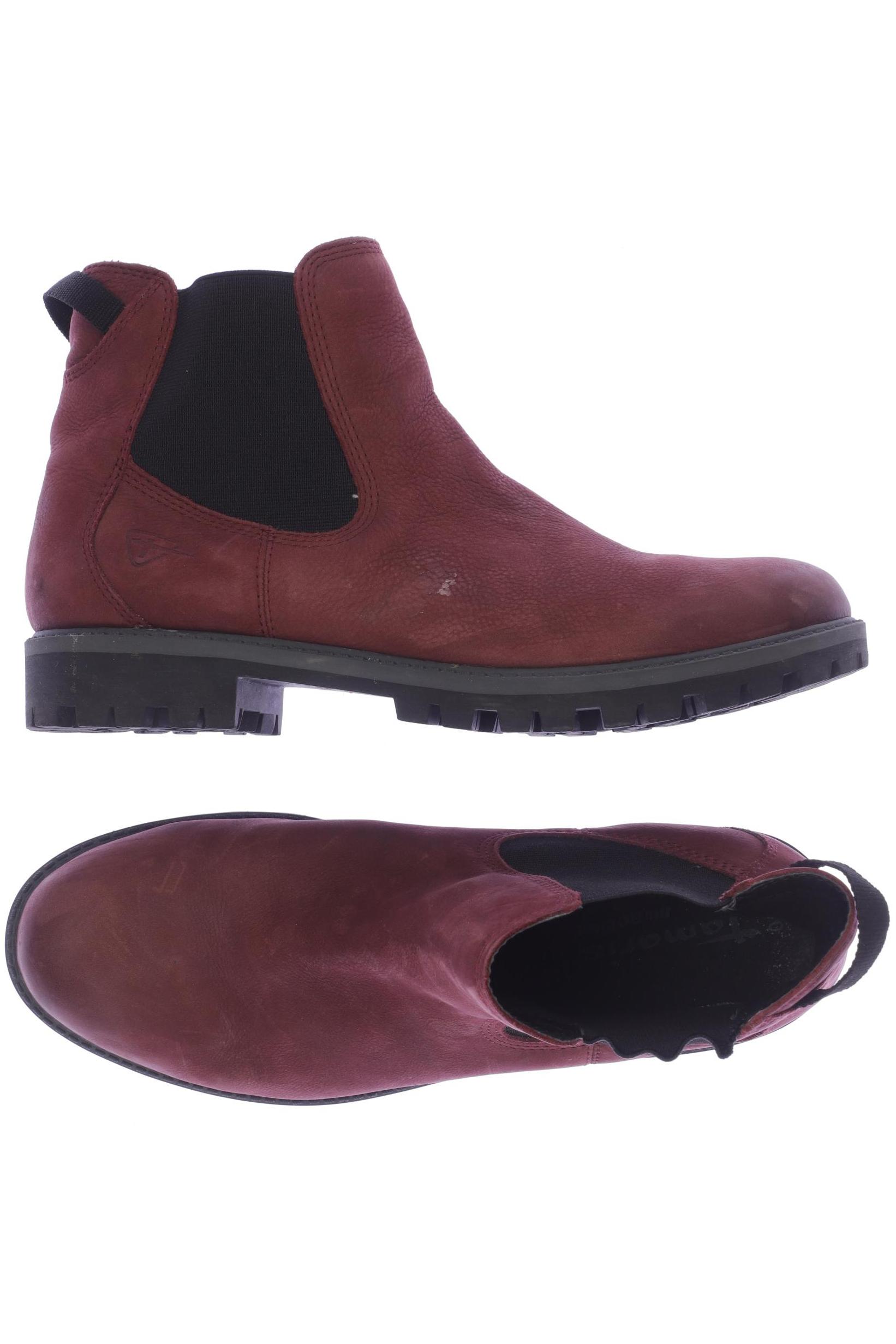 

Tamaris Damen Stiefelette, bordeaux, Gr. 40