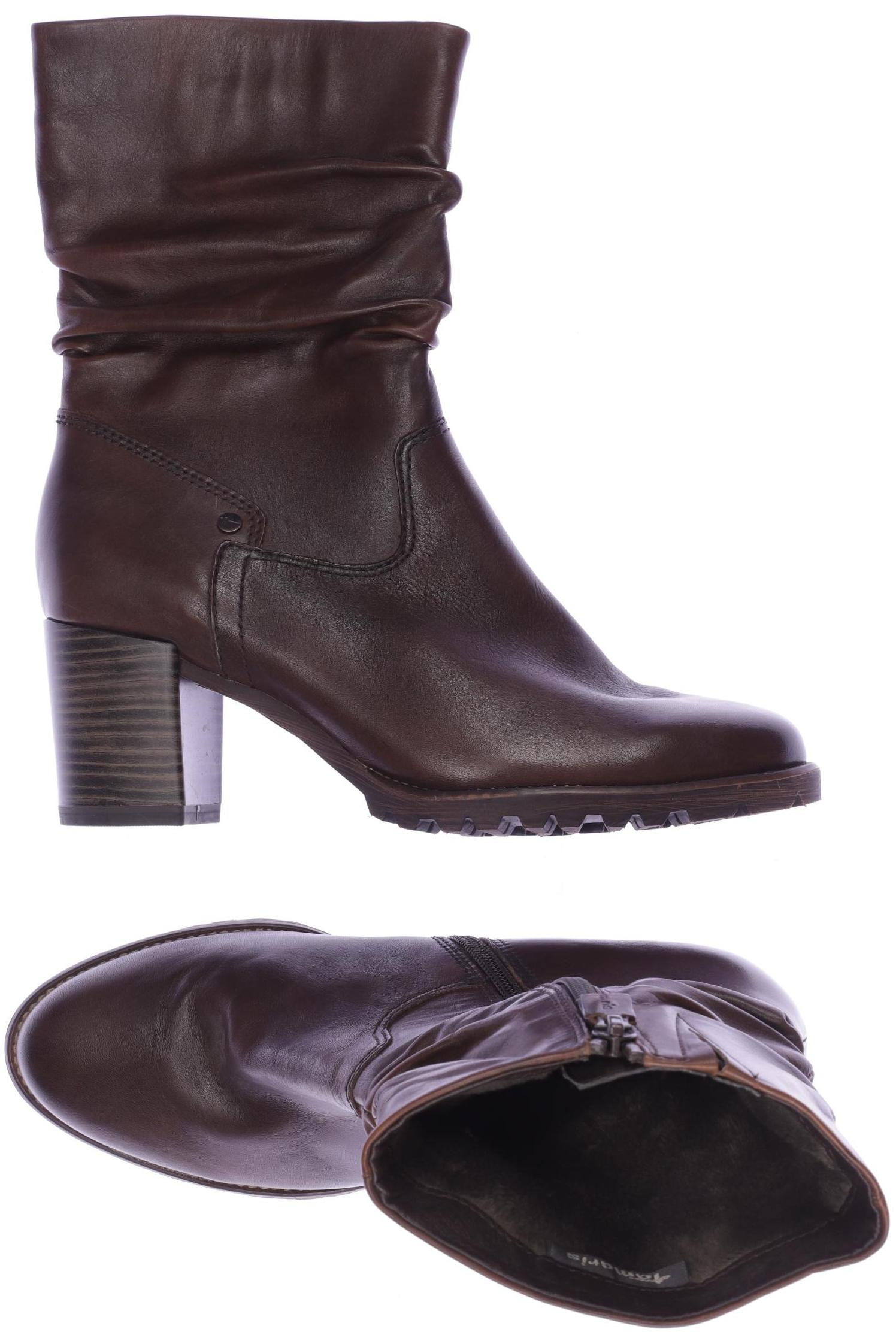 

Tamaris Damen Stiefelette, braun, Gr. 38