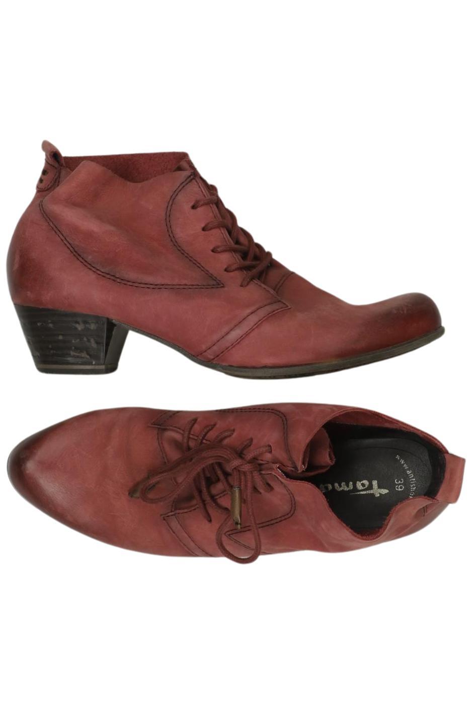 

Tamaris Damen Stiefelette, rot, Gr. 39