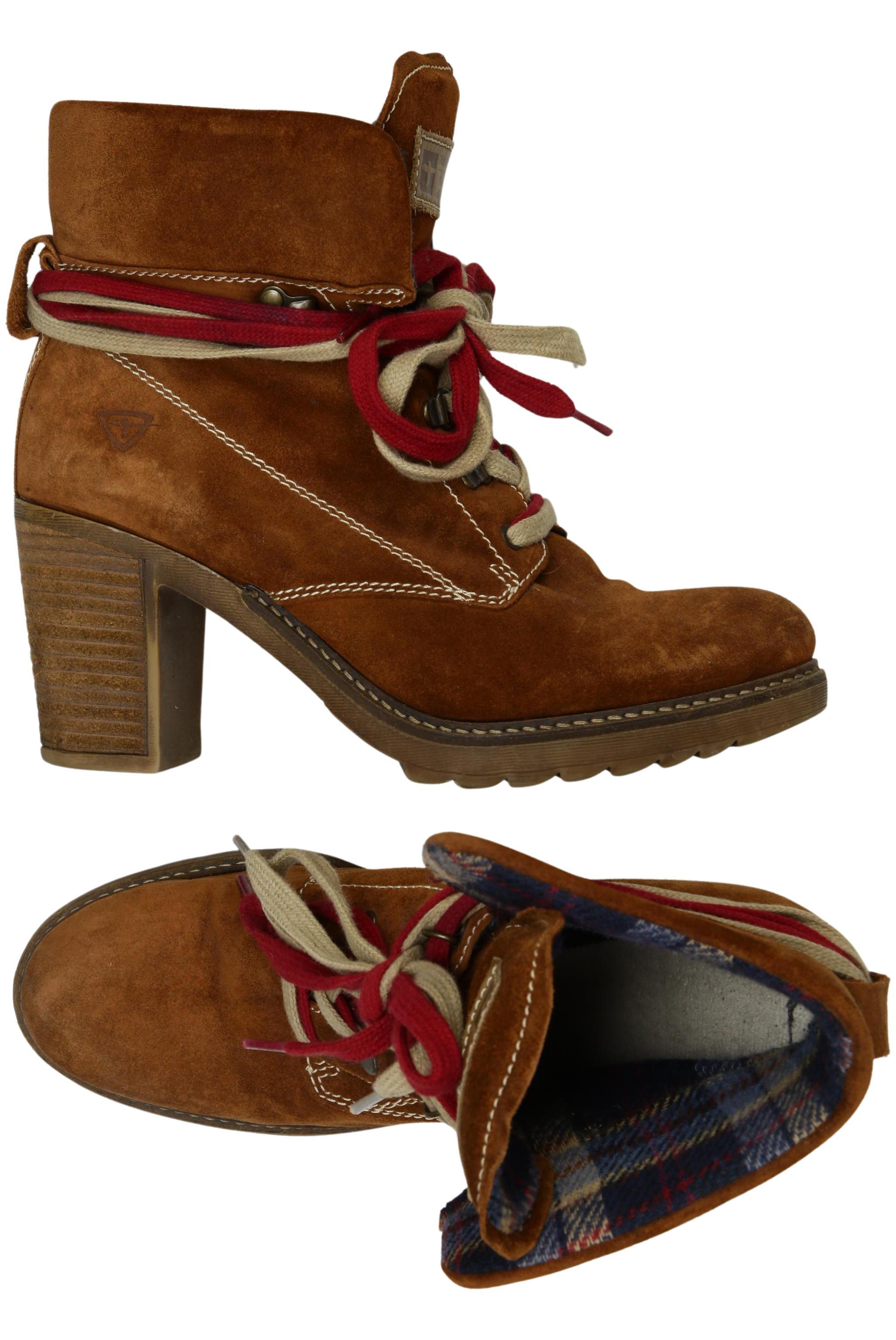 

Tamaris Damen Stiefelette, braun, Gr. 40
