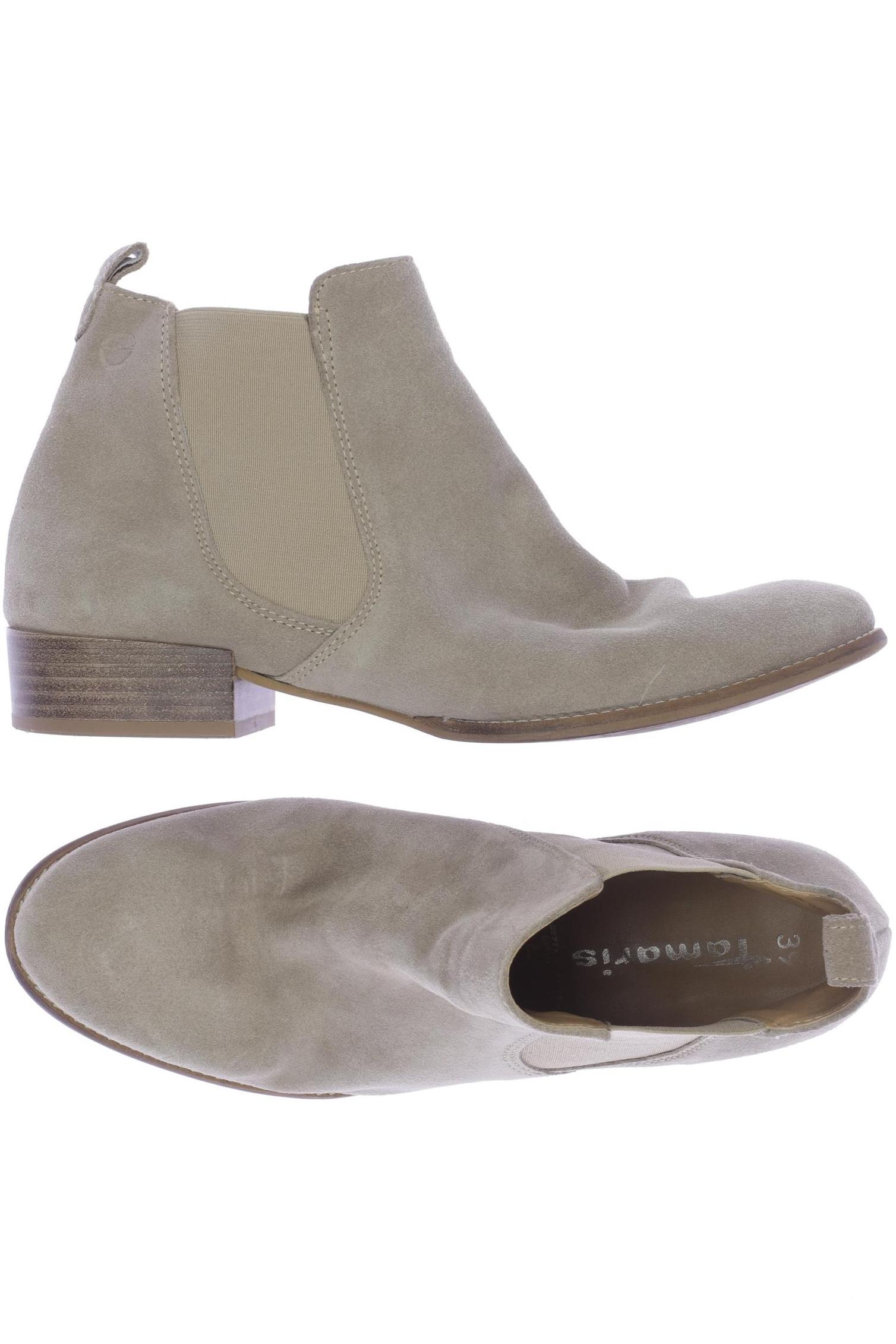 

Tamaris Damen Stiefelette, beige, Gr. 39