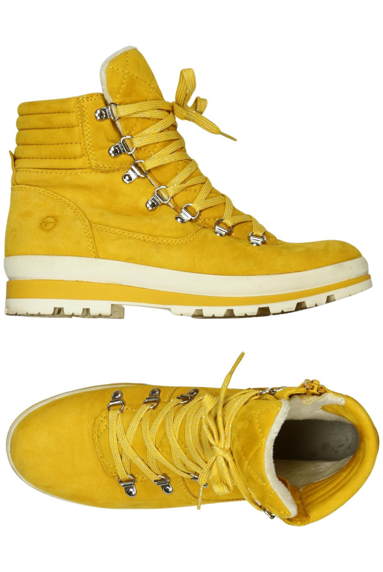 

Tamaris Damen Stiefelette, gelb, Gr. 41
