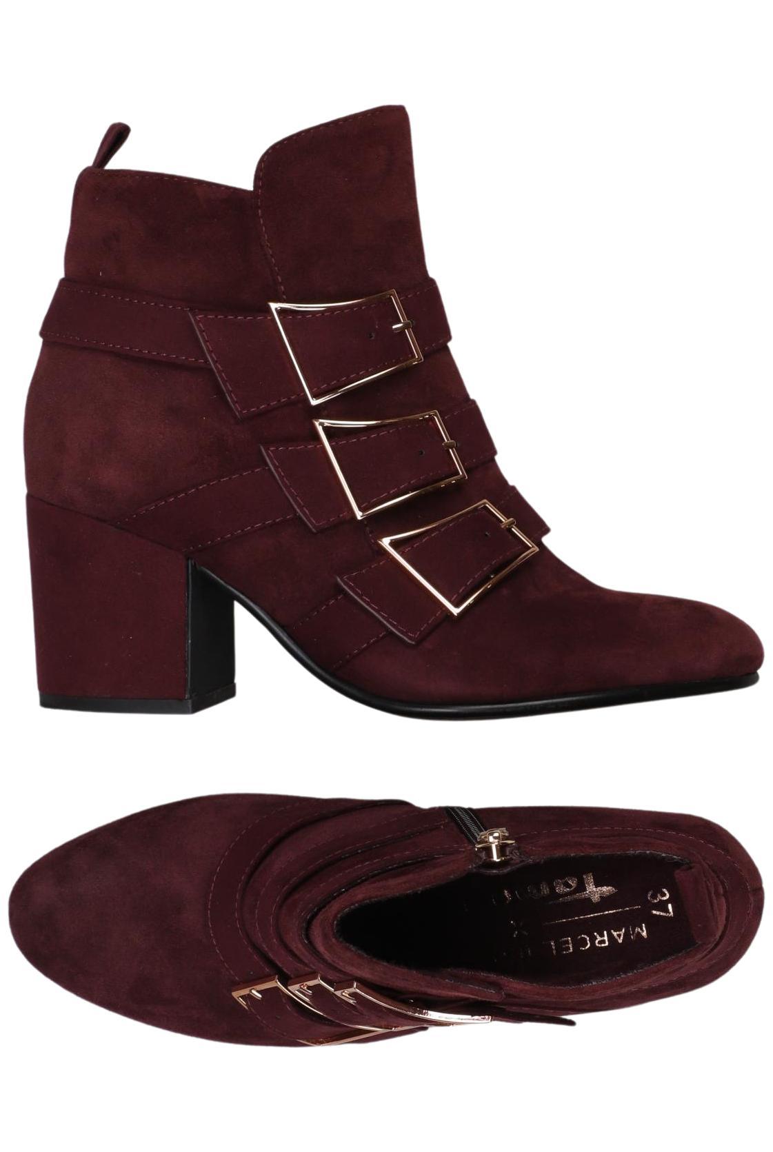 

Tamaris Damen Stiefelette, bordeaux, Gr. 37