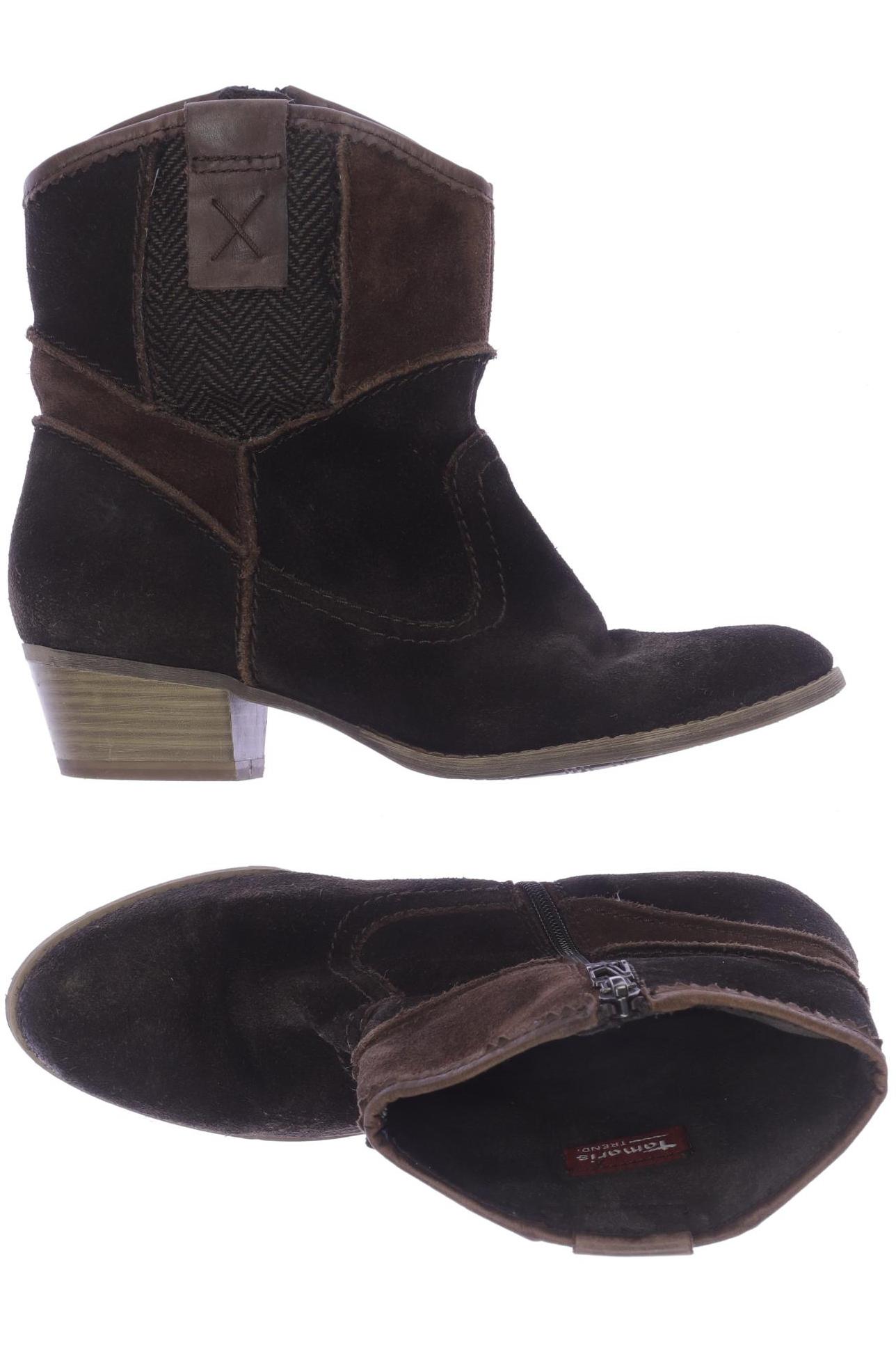 

Tamaris Damen Stiefelette, braun, Gr. 39