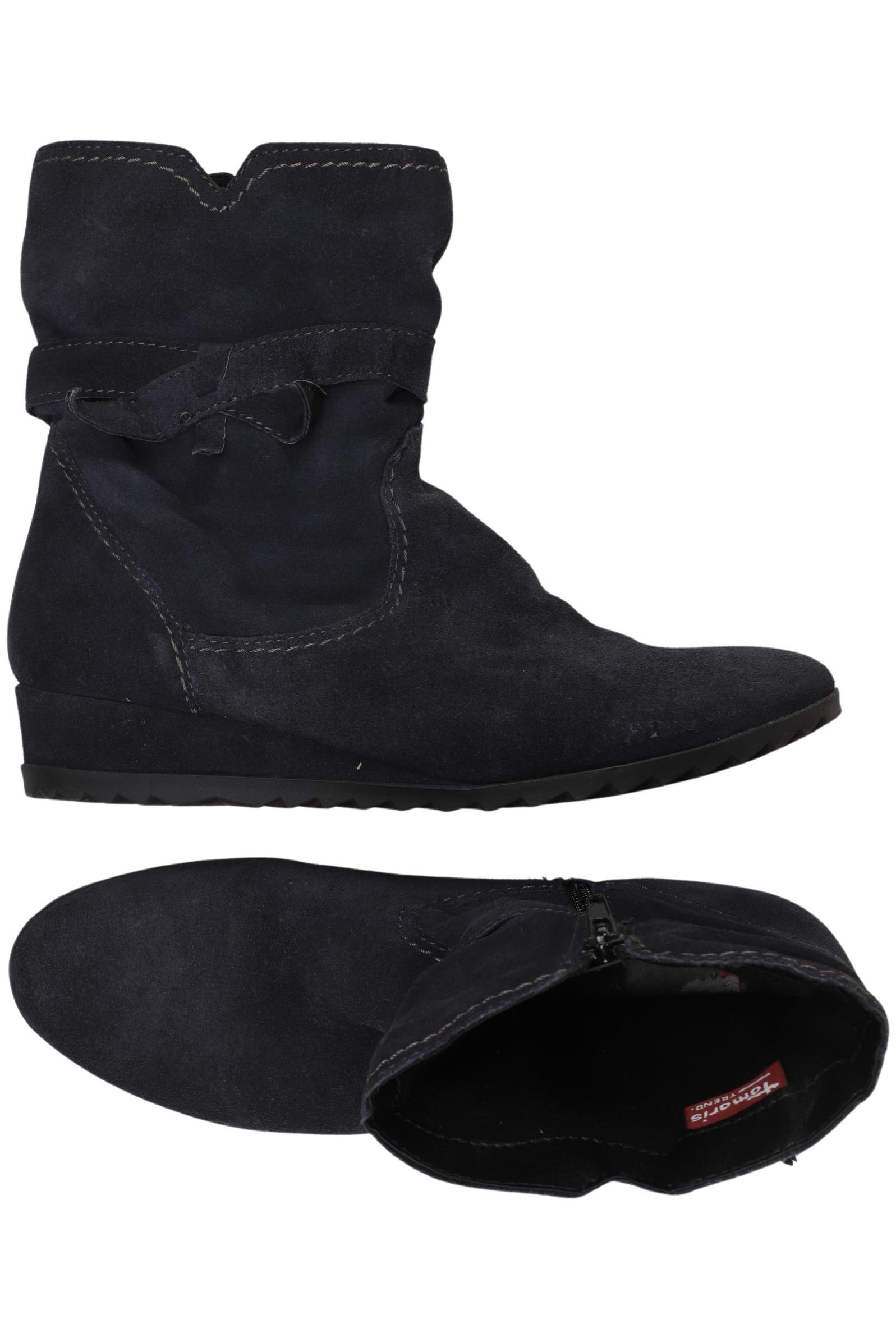 

Tamaris Damen Stiefelette, marineblau, Gr. 41
