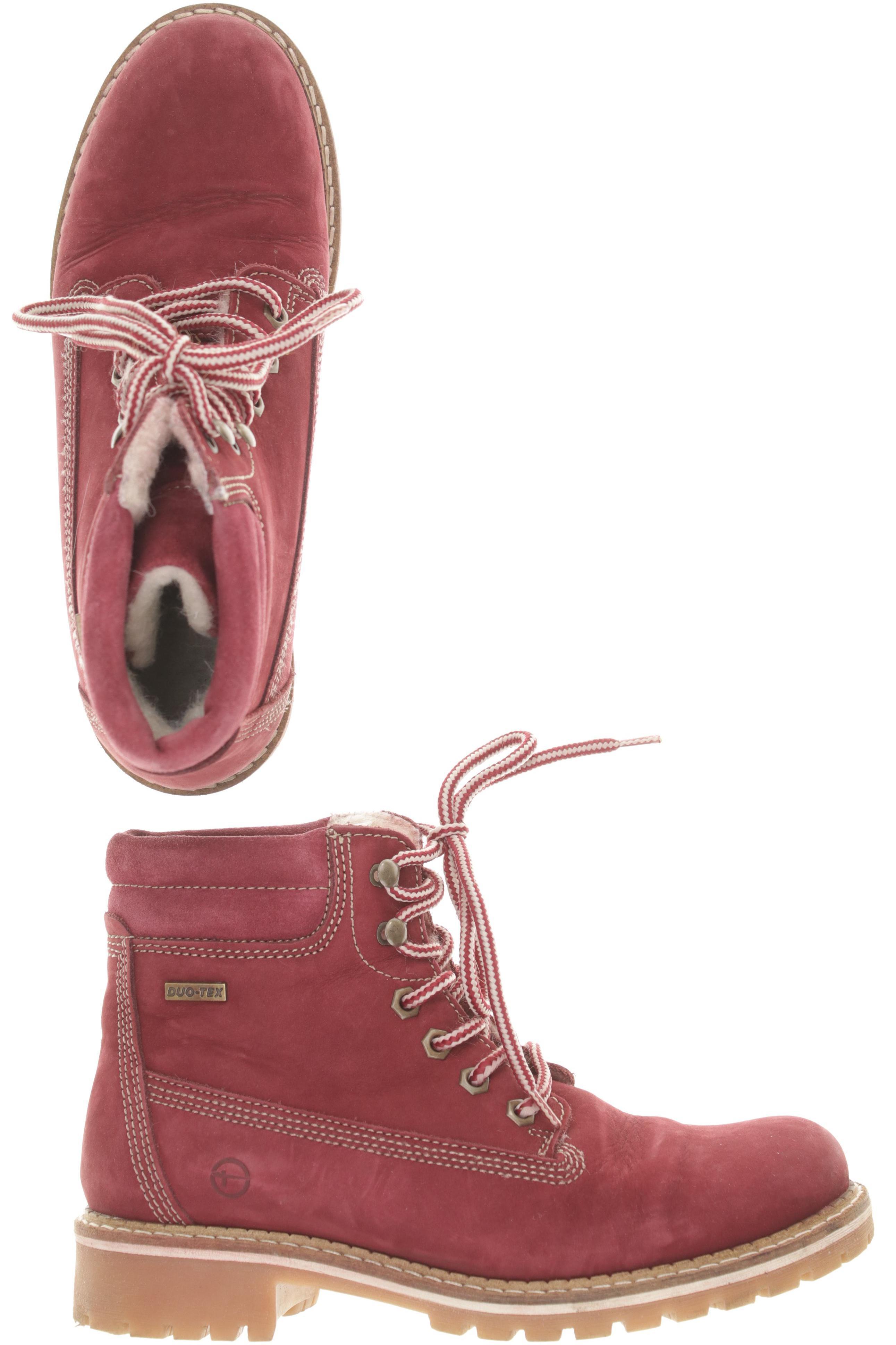 

Tamaris Damen Stiefelette, rot, Gr. 38