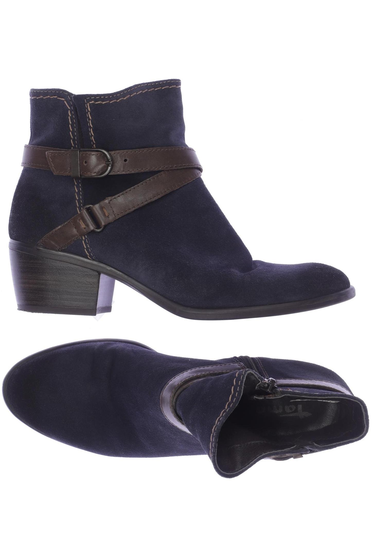 

Tamaris Damen Stiefelette, marineblau, Gr. 38