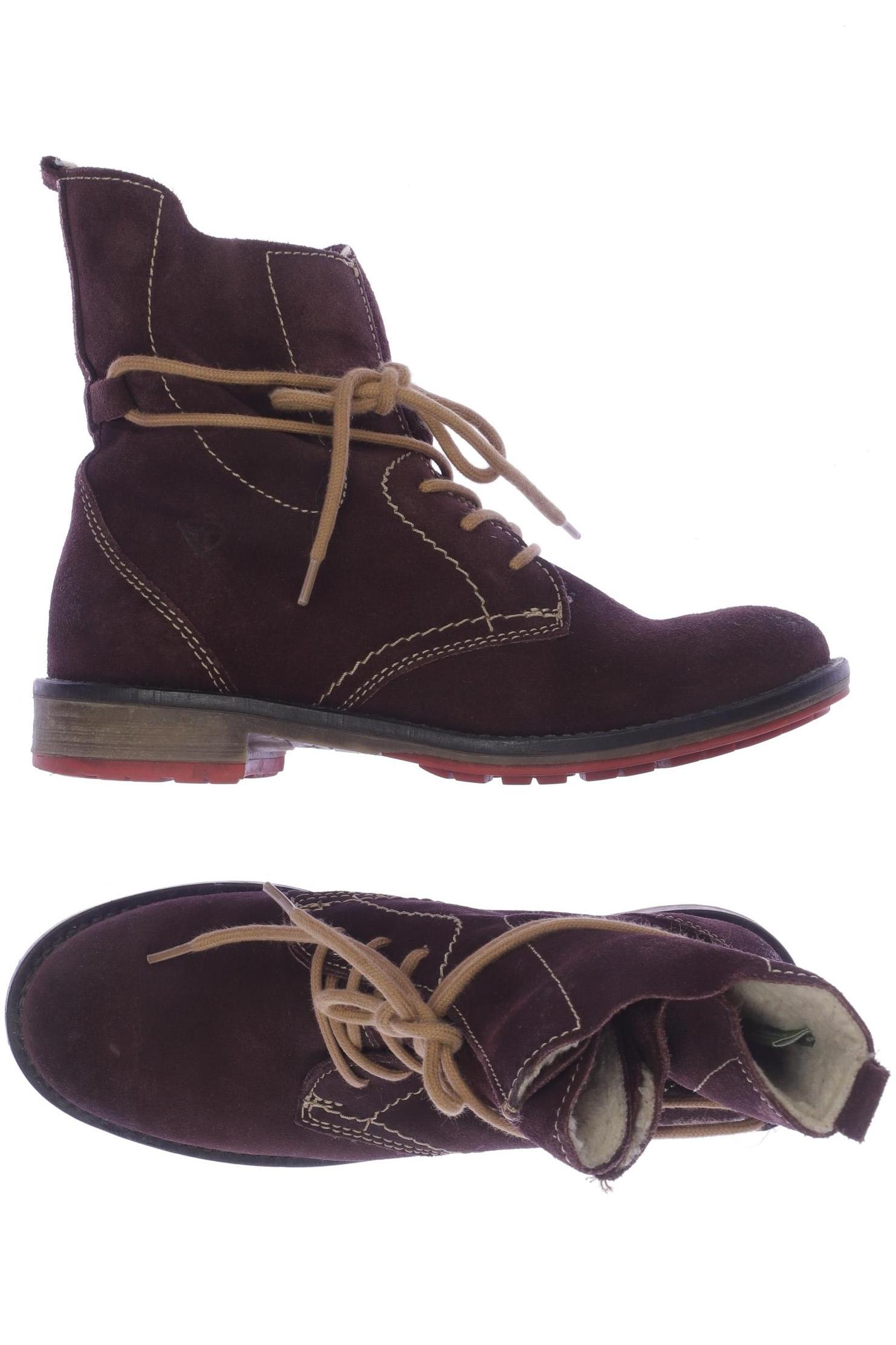 

Tamaris Damen Stiefelette, bordeaux, Gr. 37