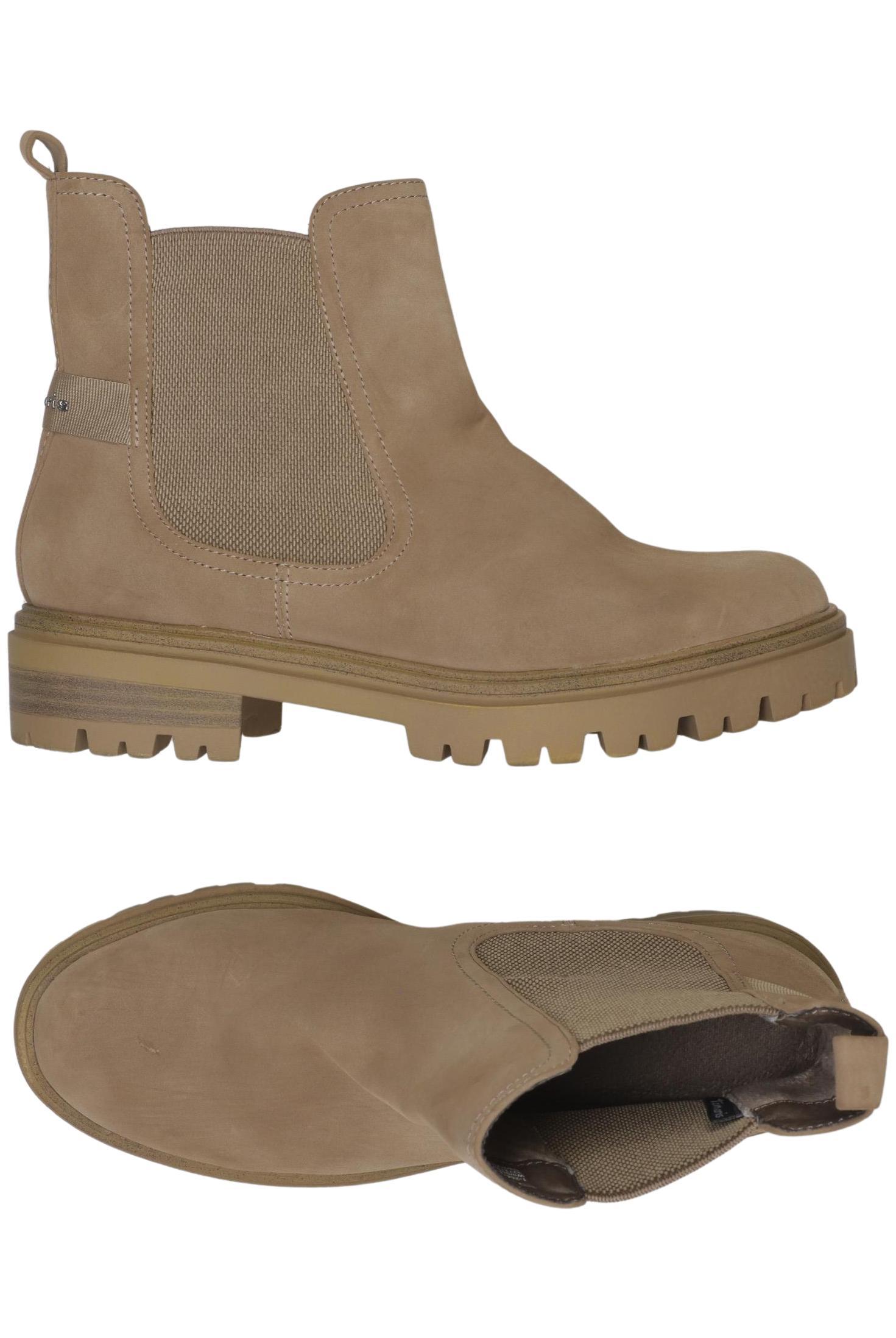

Tamaris Damen Stiefelette, beige, Gr. 41