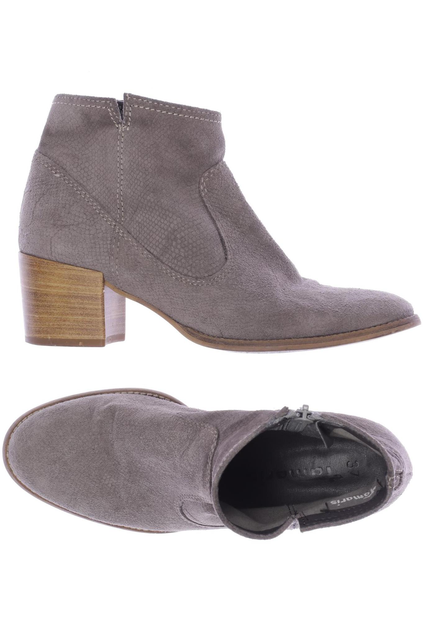 

Tamaris Damen Stiefelette, grau, Gr. 37