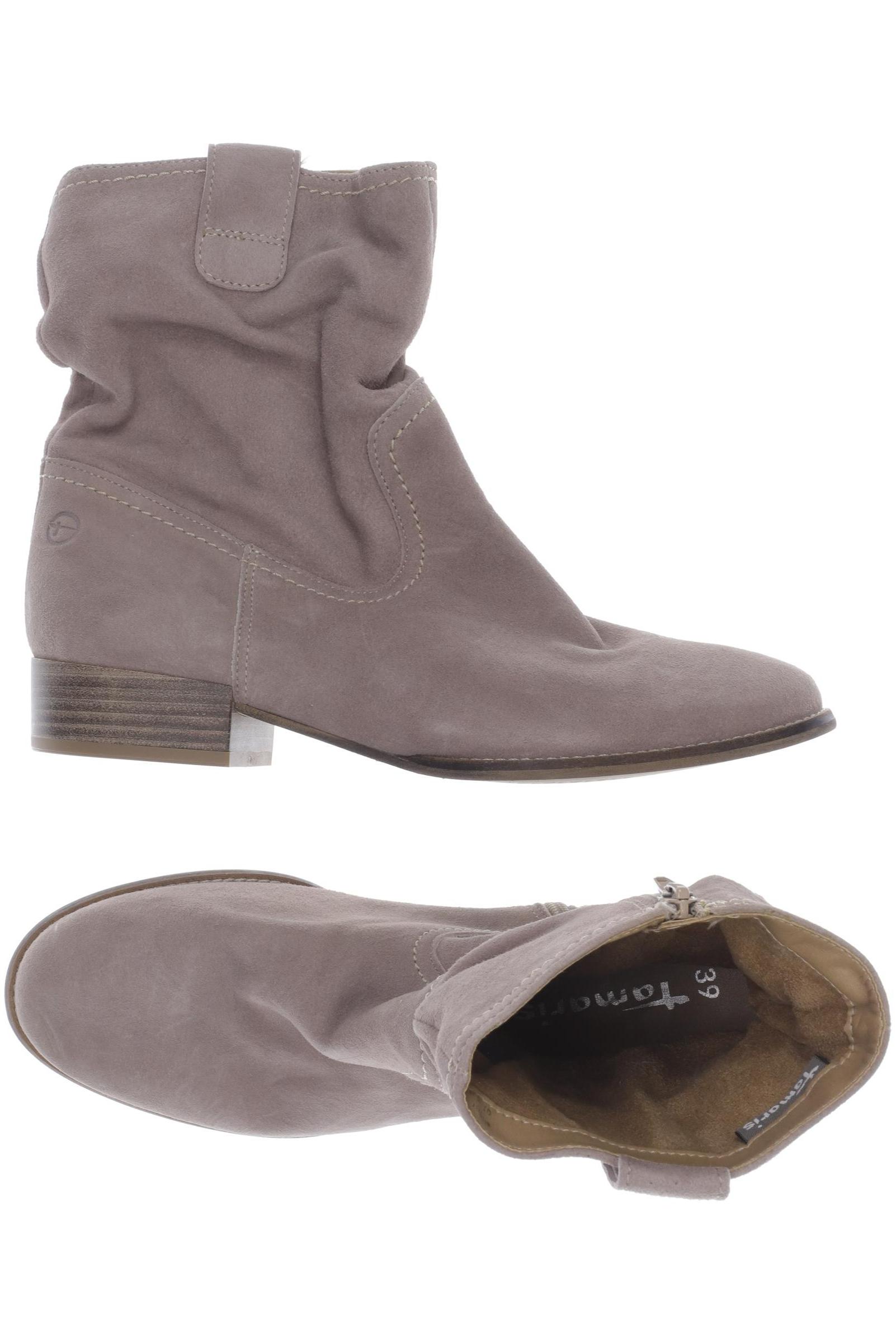 

Tamaris Damen Stiefelette, beige, Gr. 39
