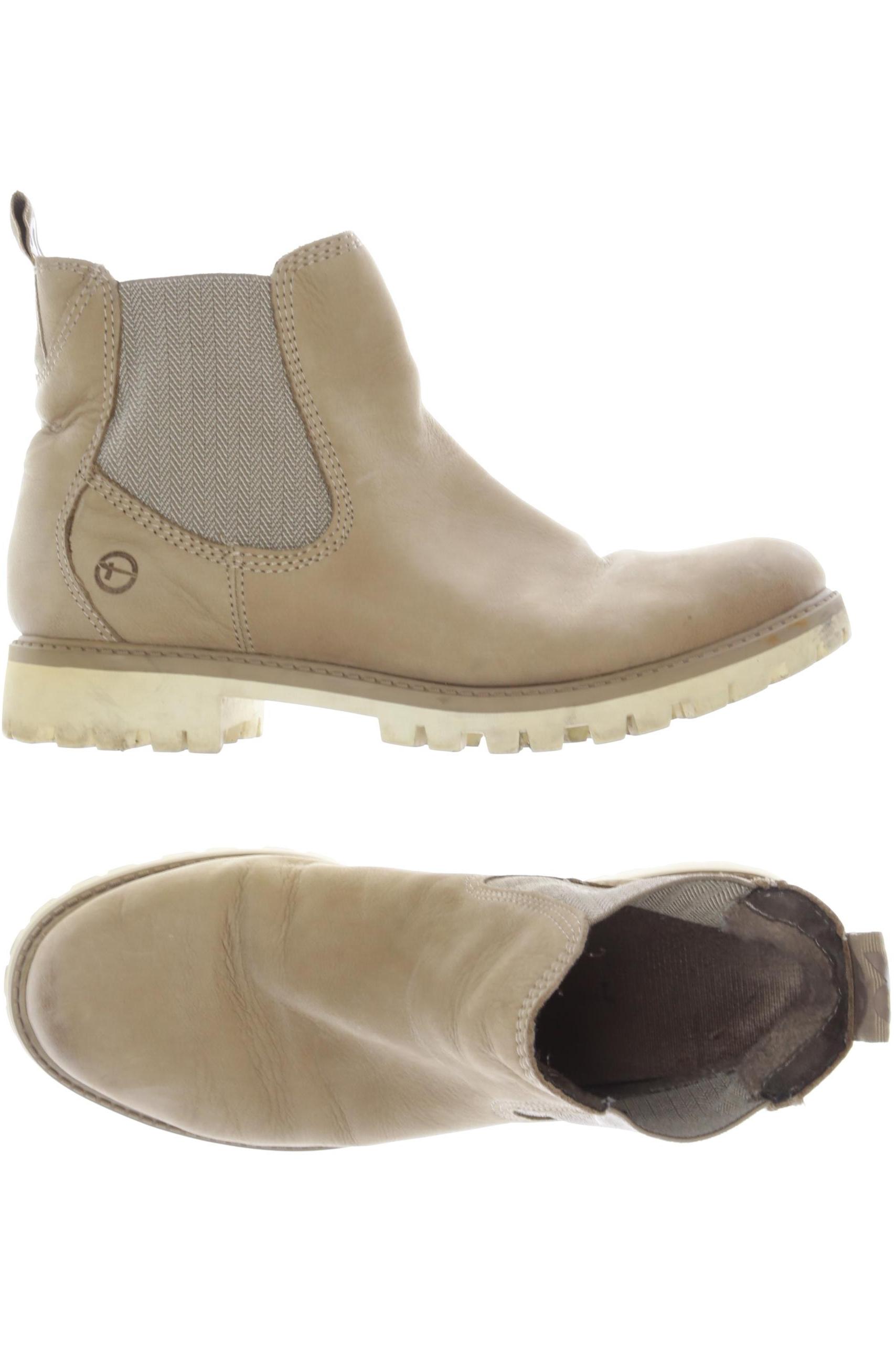 

Tamaris Damen Stiefelette, beige, Gr. 38