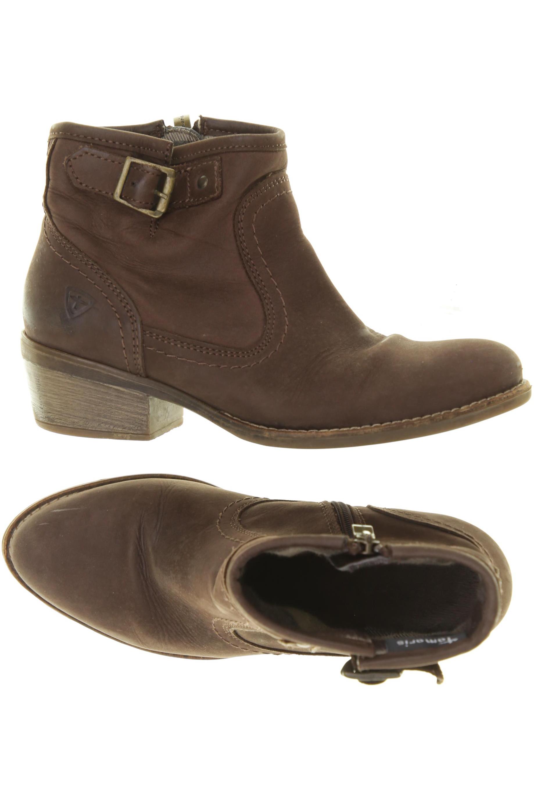 

Tamaris Damen Stiefelette, braun, Gr. 38