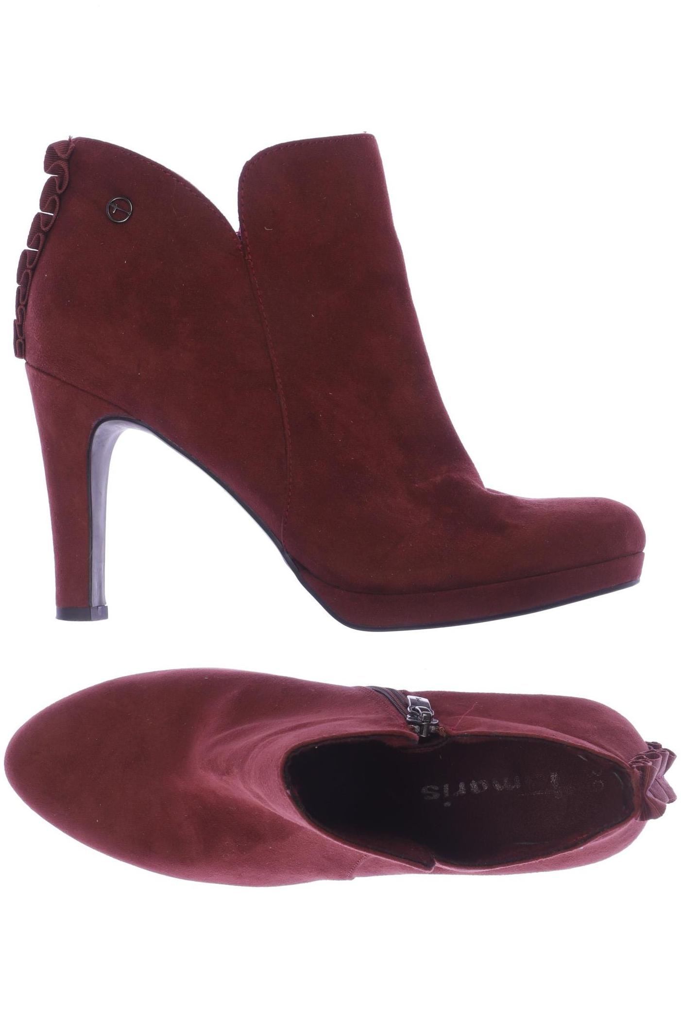 

Tamaris Damen Stiefelette, bordeaux, Gr. 39