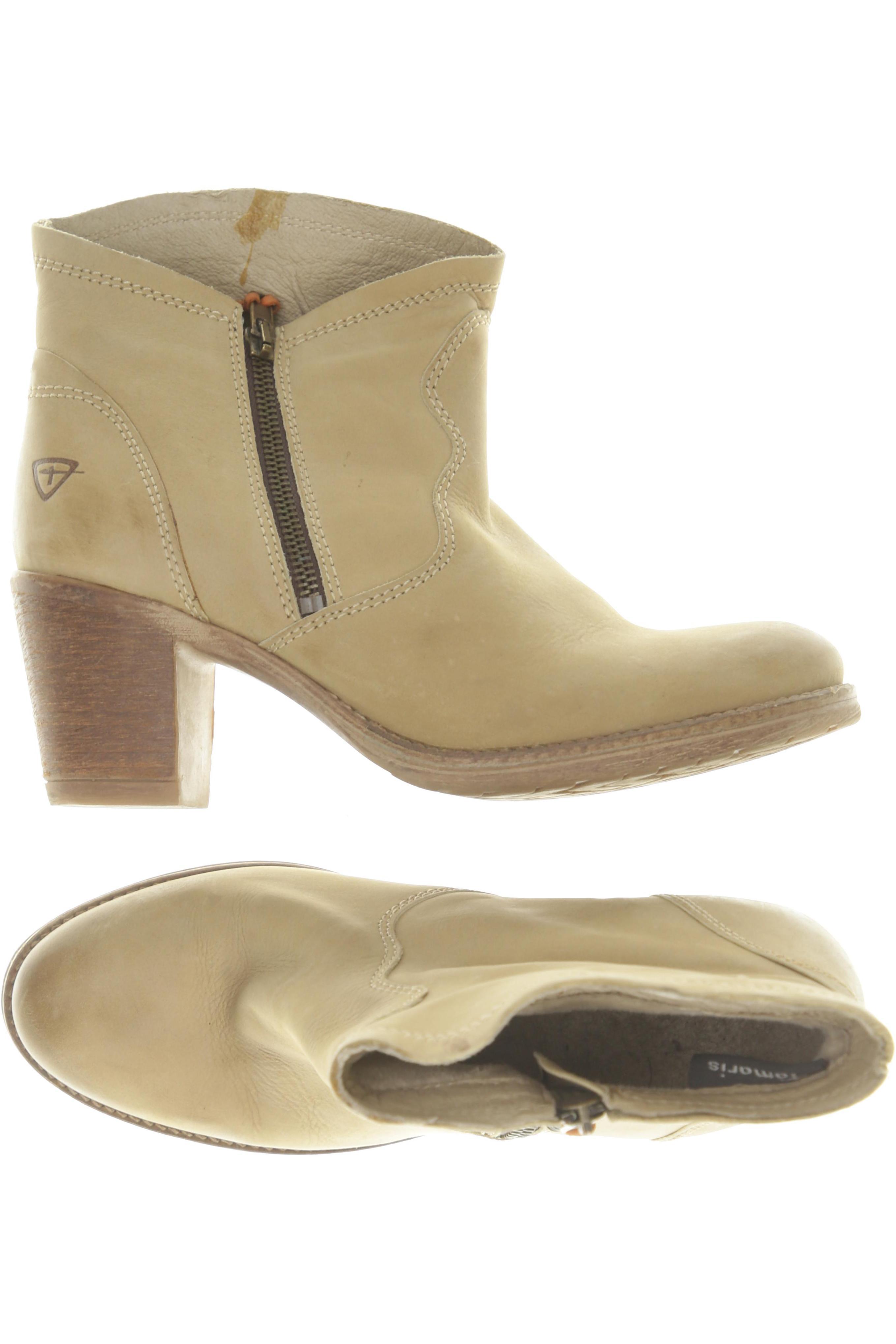 

Tamaris Damen Stiefelette, beige, Gr. 38