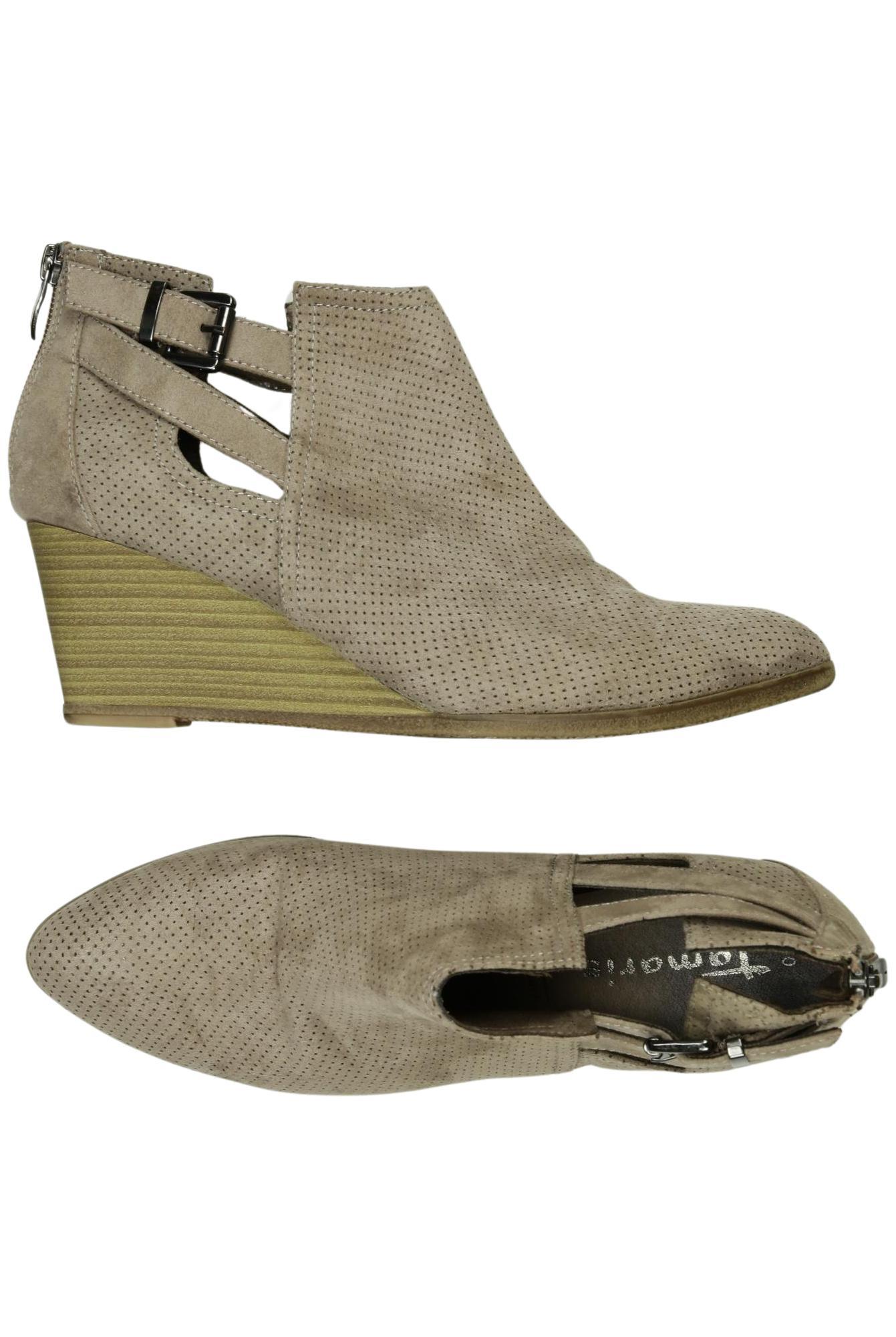 

Tamaris Damen Stiefelette, beige, Gr. 40