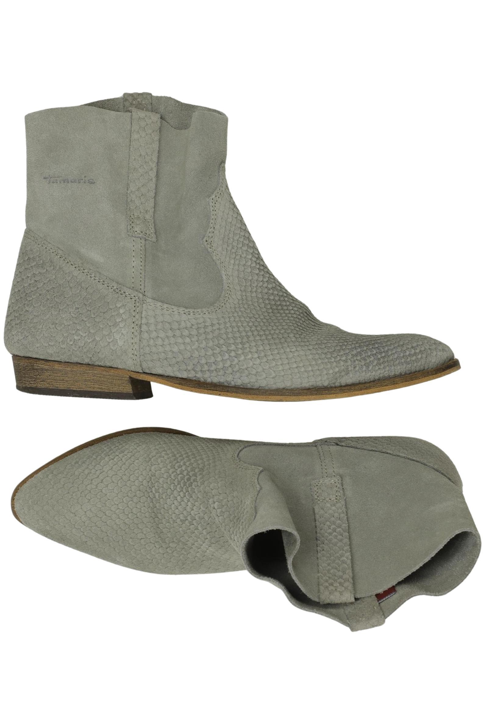 

Tamaris Damen Stiefelette, grau, Gr. 38