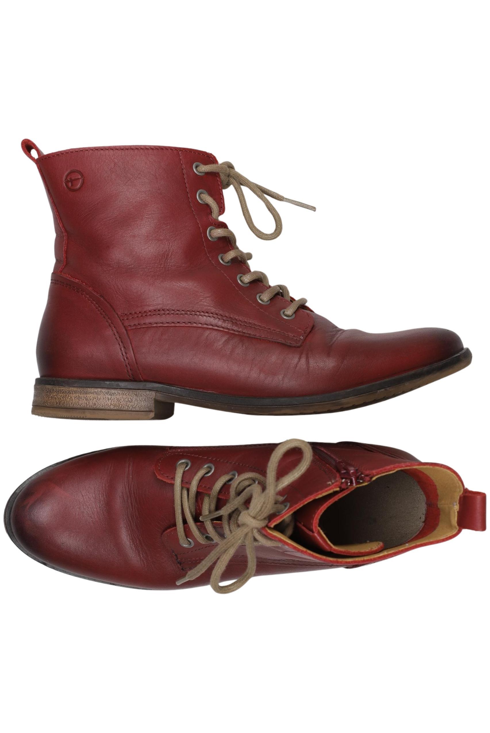 

Tamaris Damen Stiefelette, rot, Gr. 38