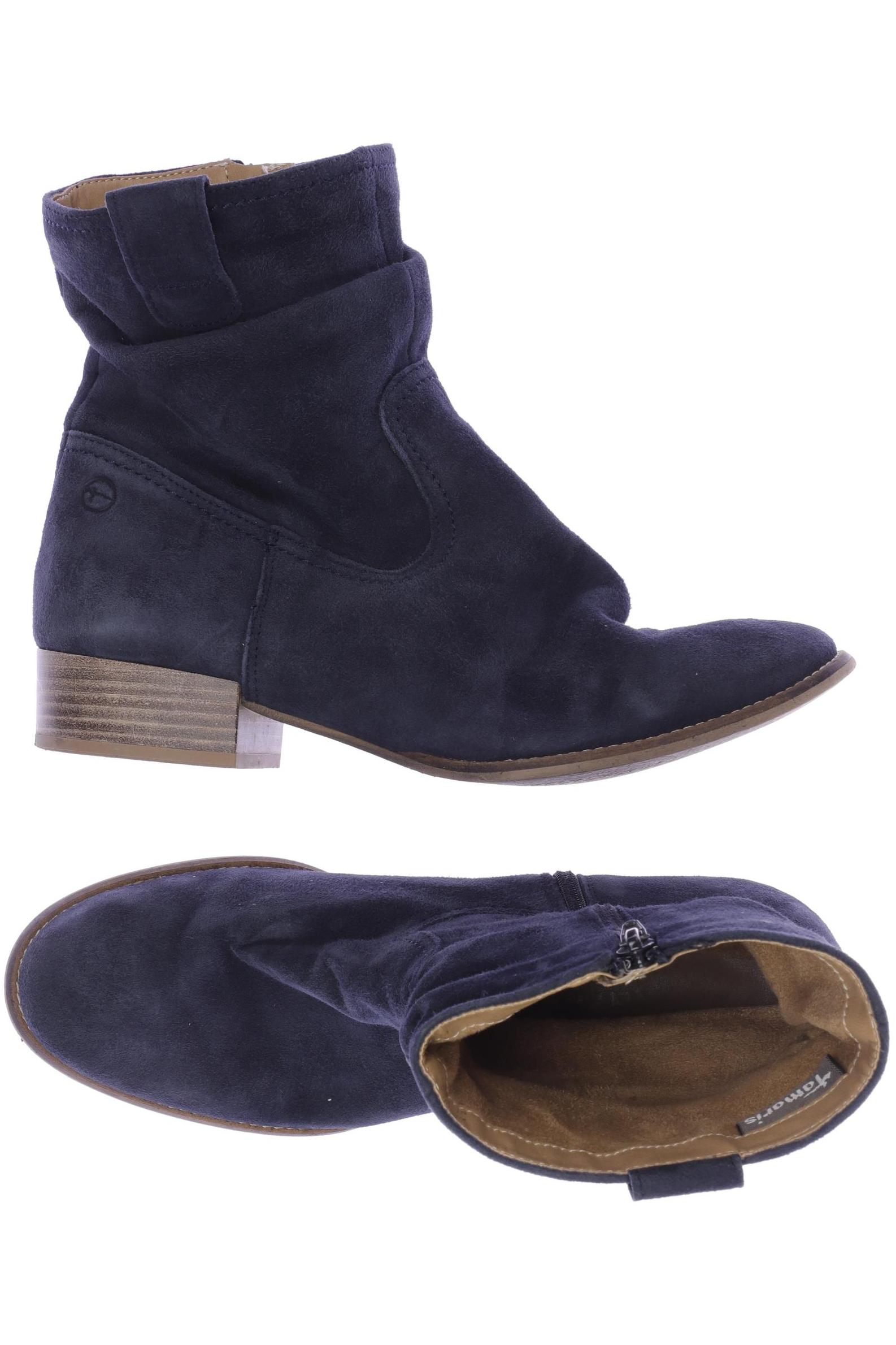 

Tamaris Damen Stiefelette, marineblau, Gr. 40