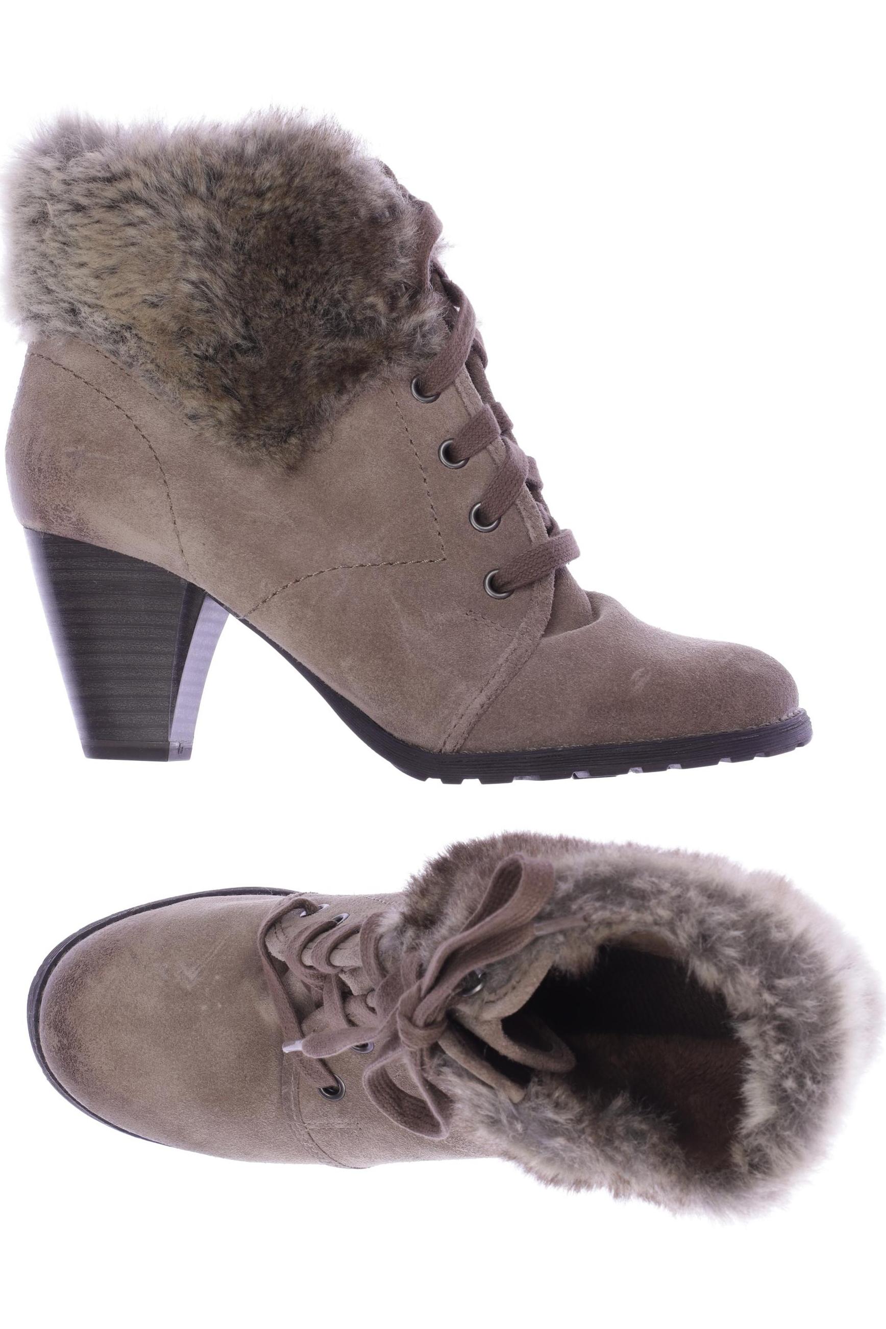 

Tamaris Damen Stiefelette, beige, Gr. 39