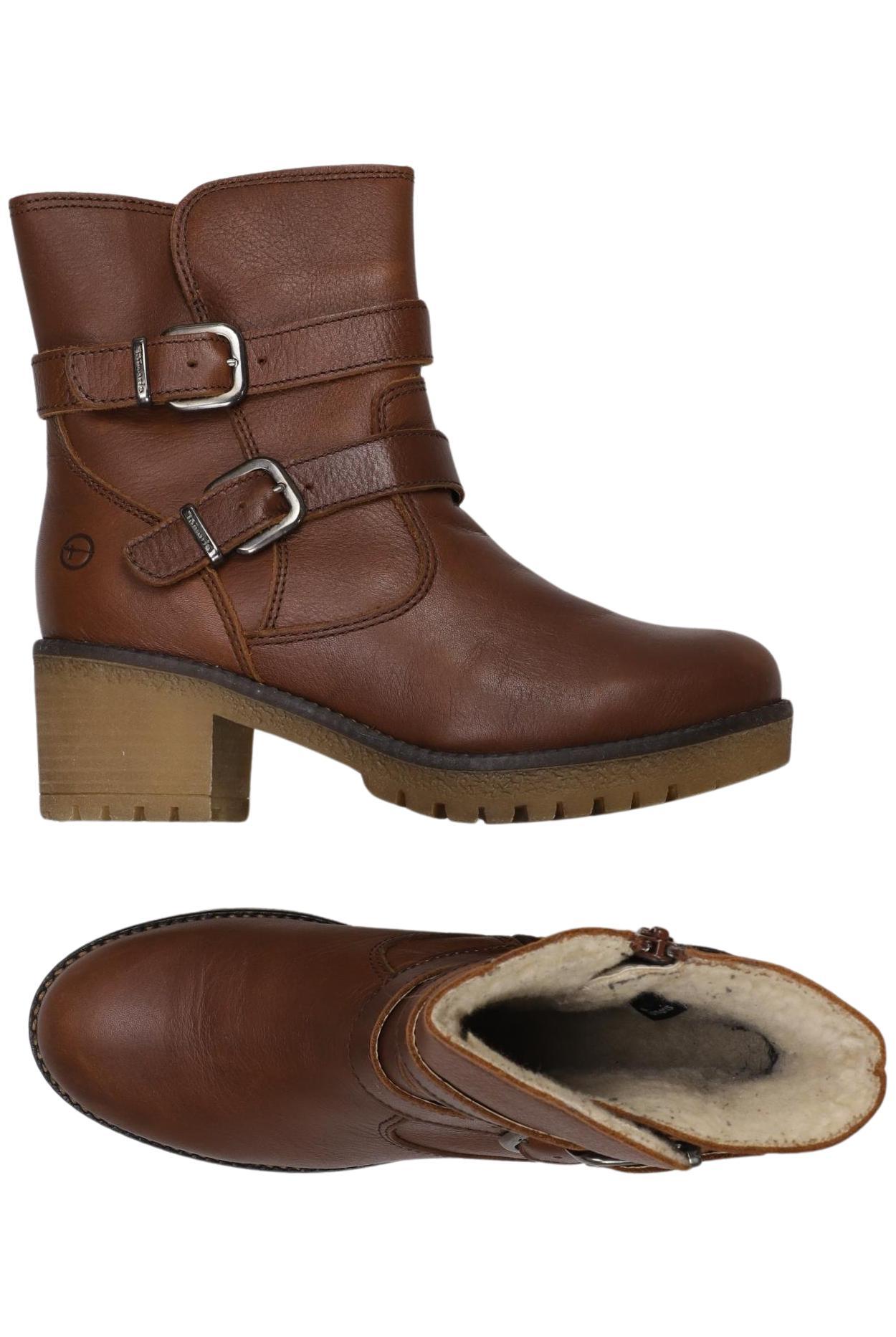 

Tamaris Damen Stiefelette, braun, Gr. 38