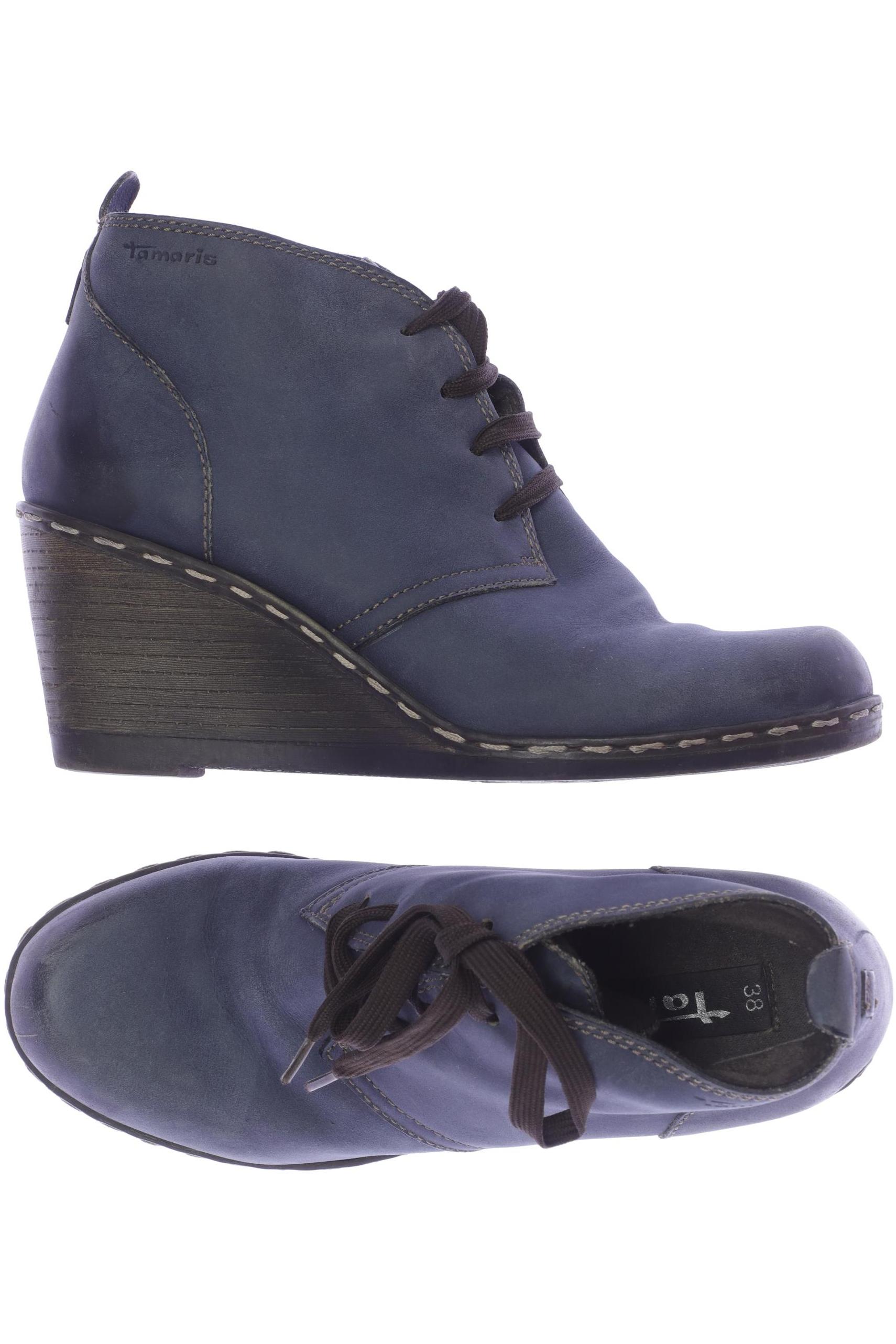 

Tamaris Damen Stiefelette, blau, Gr. 38