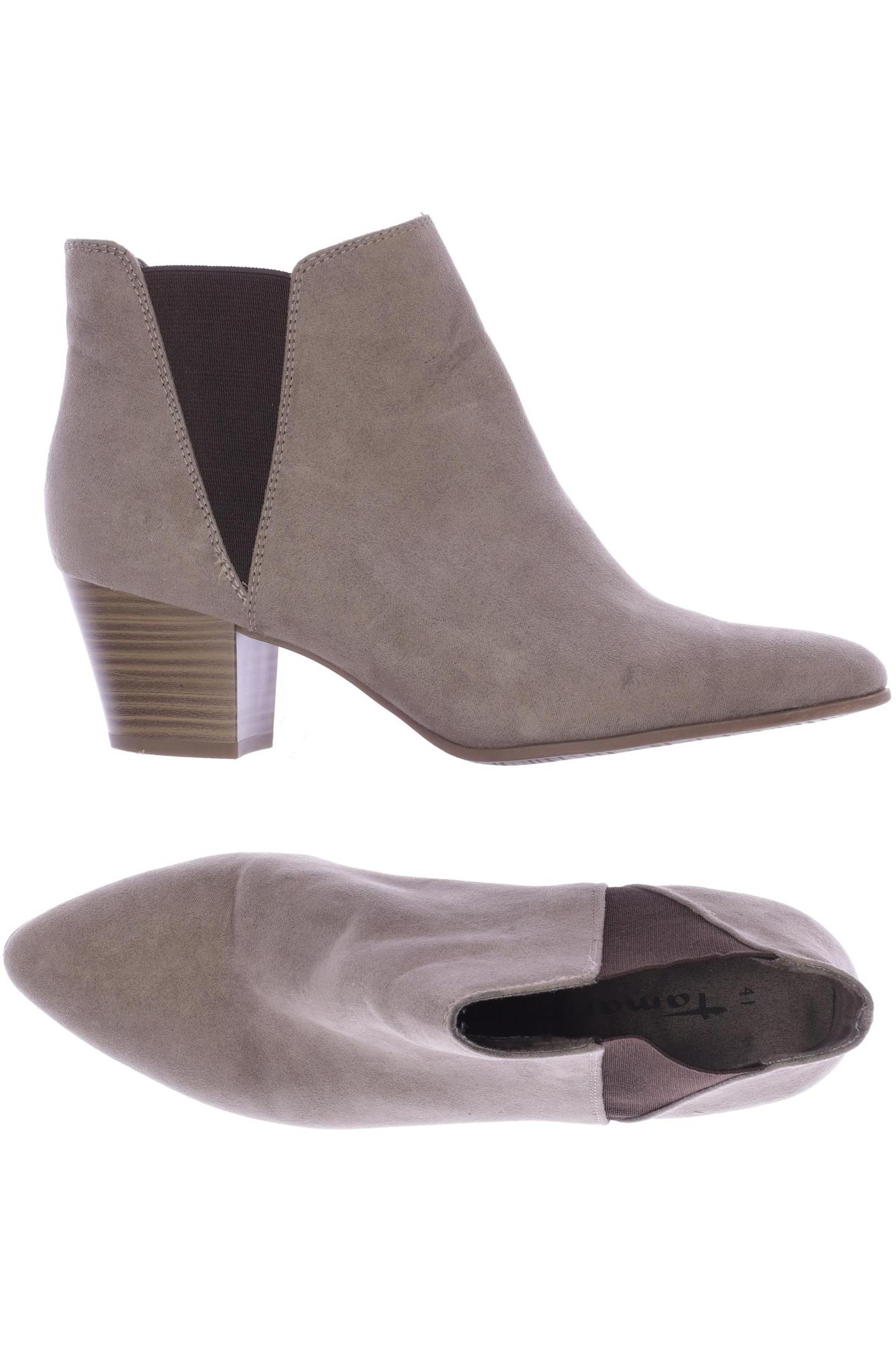 

Tamaris Damen Stiefelette, beige, Gr. 41