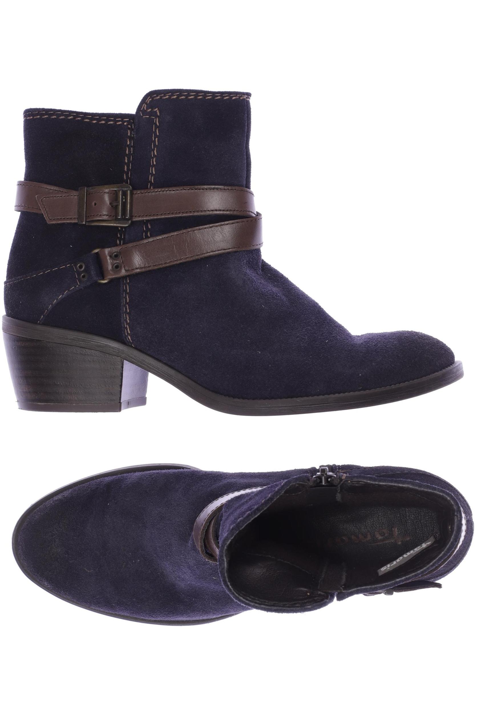 

Tamaris Damen Stiefelette, marineblau, Gr. 37