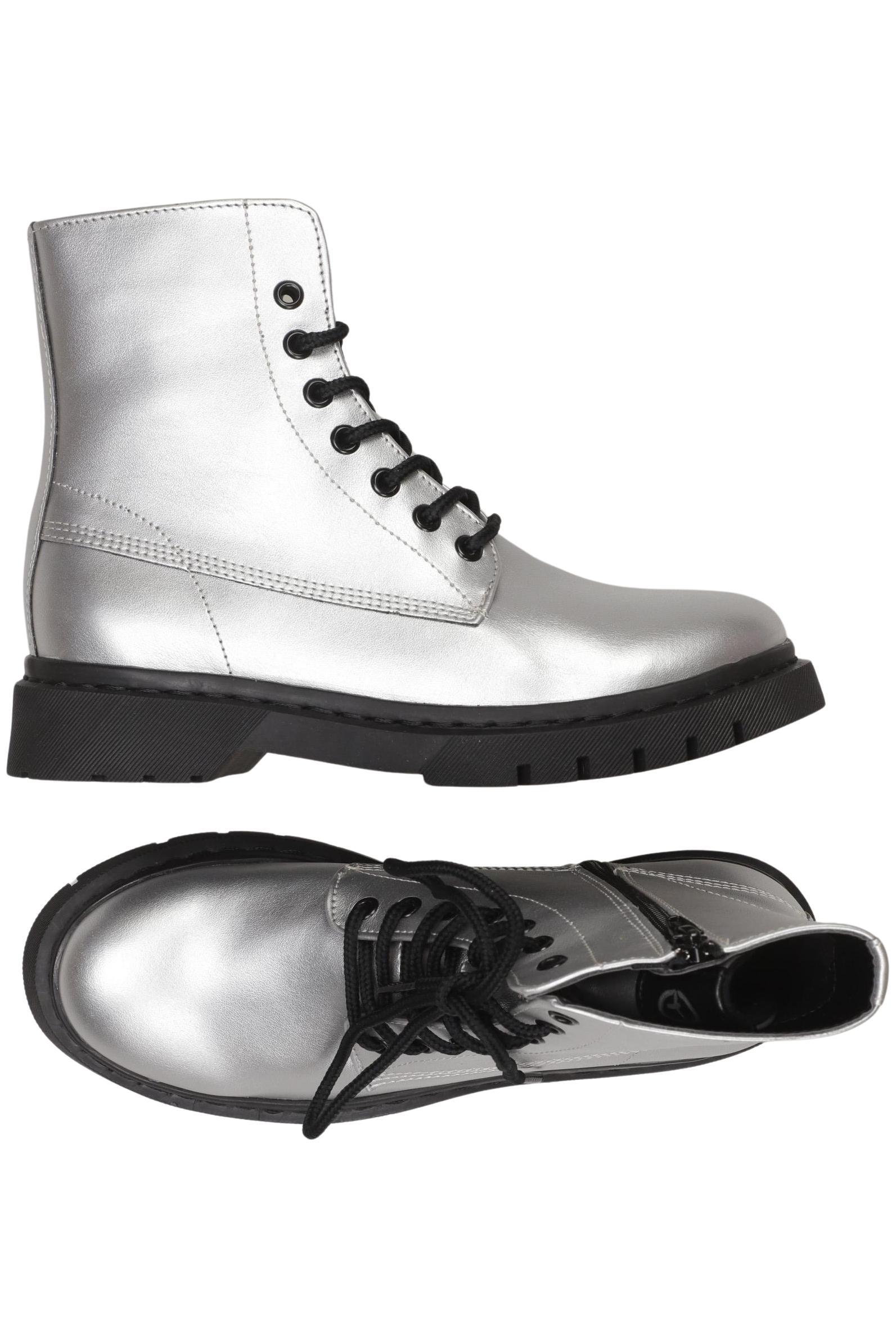 

Tamaris Damen Stiefelette, silber, Gr. 37