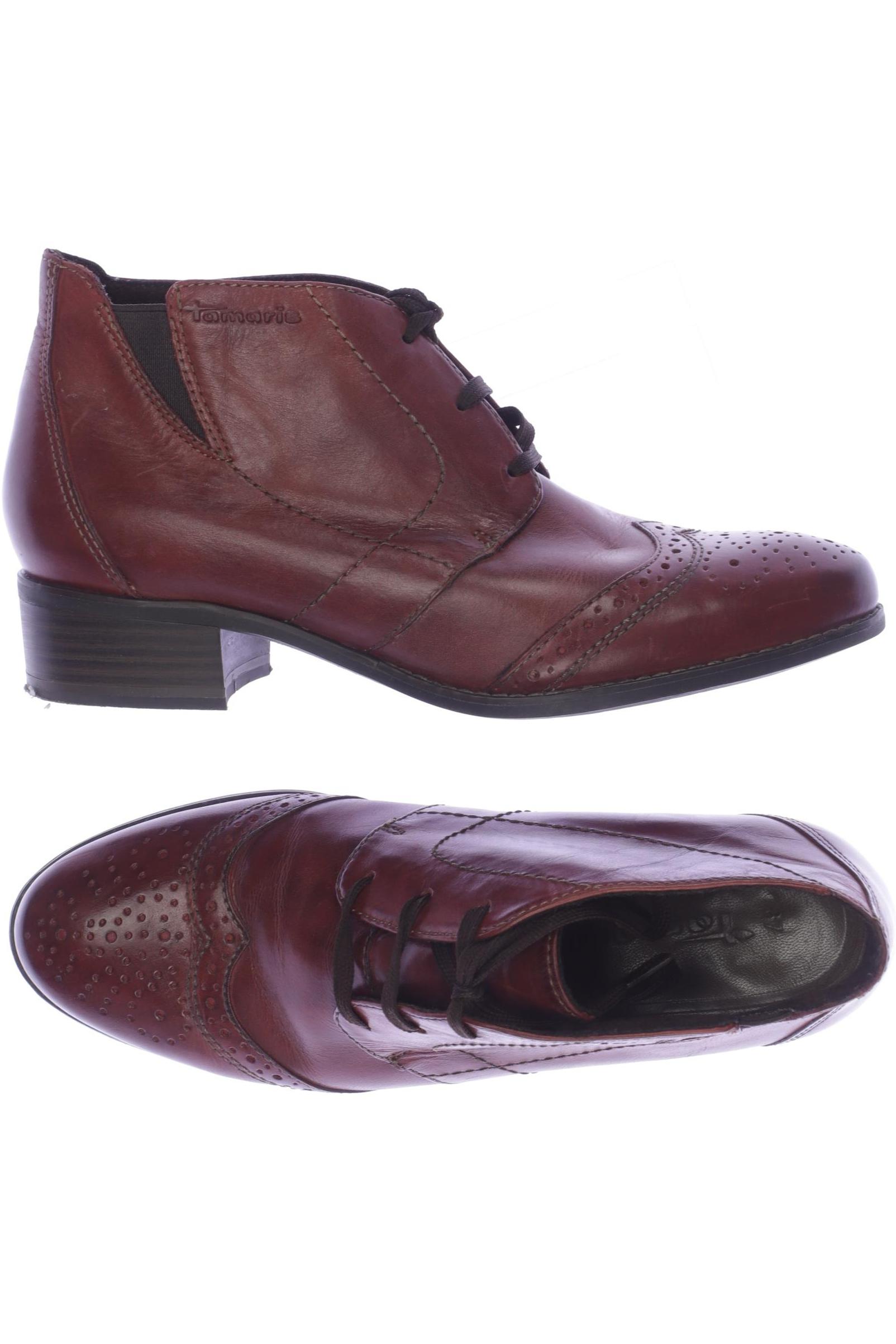 

Tamaris Damen Stiefelette, rot, Gr. 37