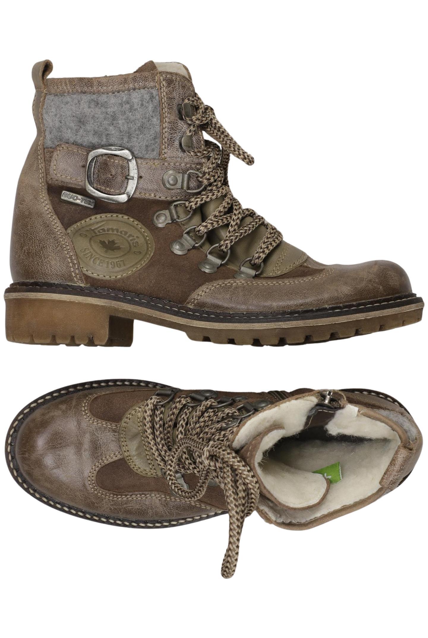 

Tamaris Damen Stiefelette, braun, Gr. 37