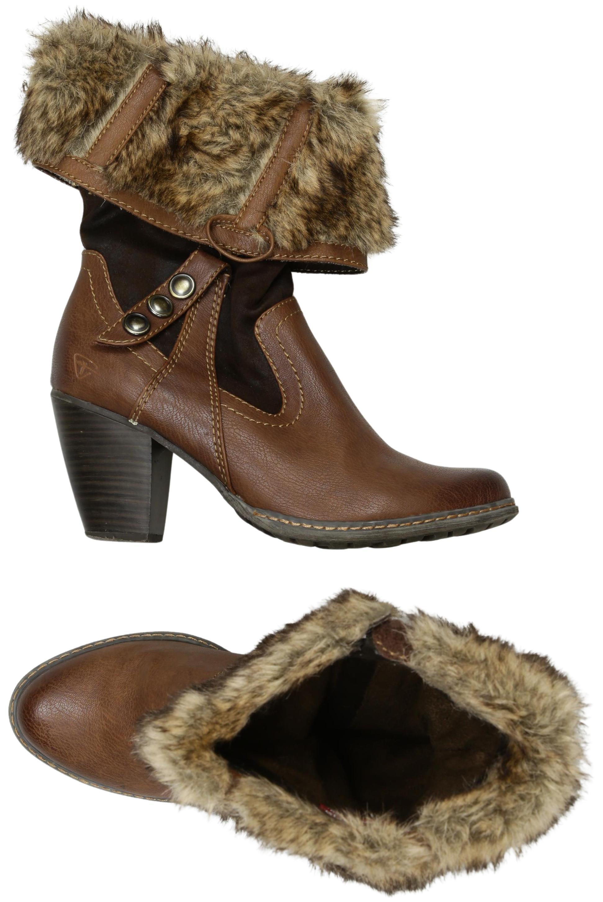 

Tamaris Damen Stiefelette, braun, Gr. 40