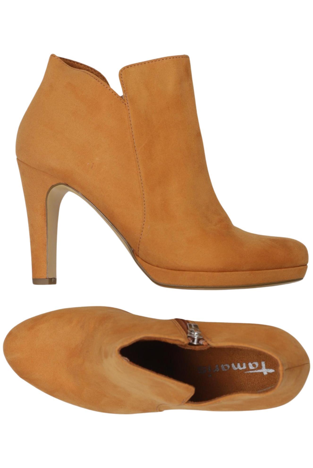 

Tamaris Damen Stiefelette, orange, Gr. 38