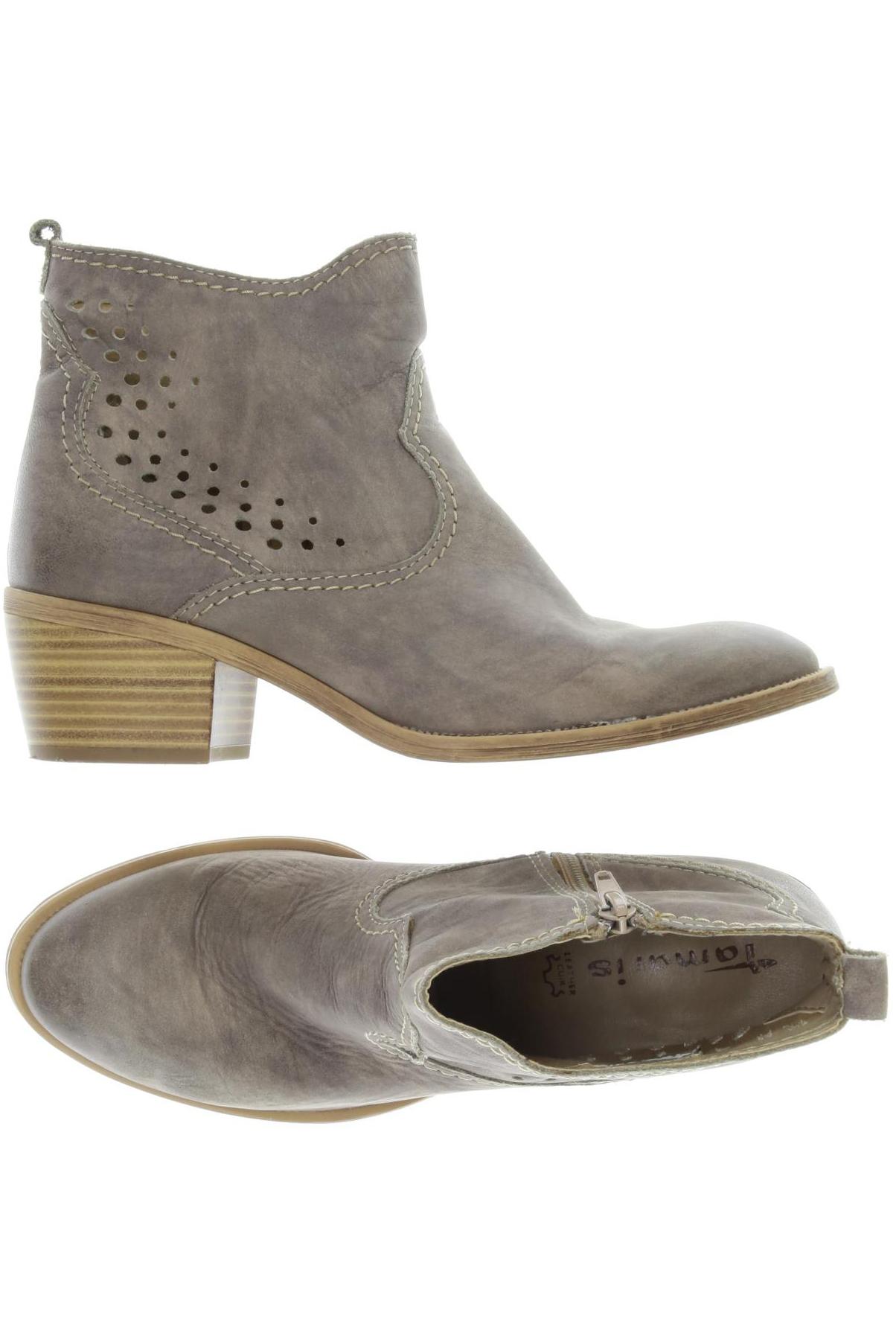 

Tamaris Damen Stiefelette, grau, Gr. 40