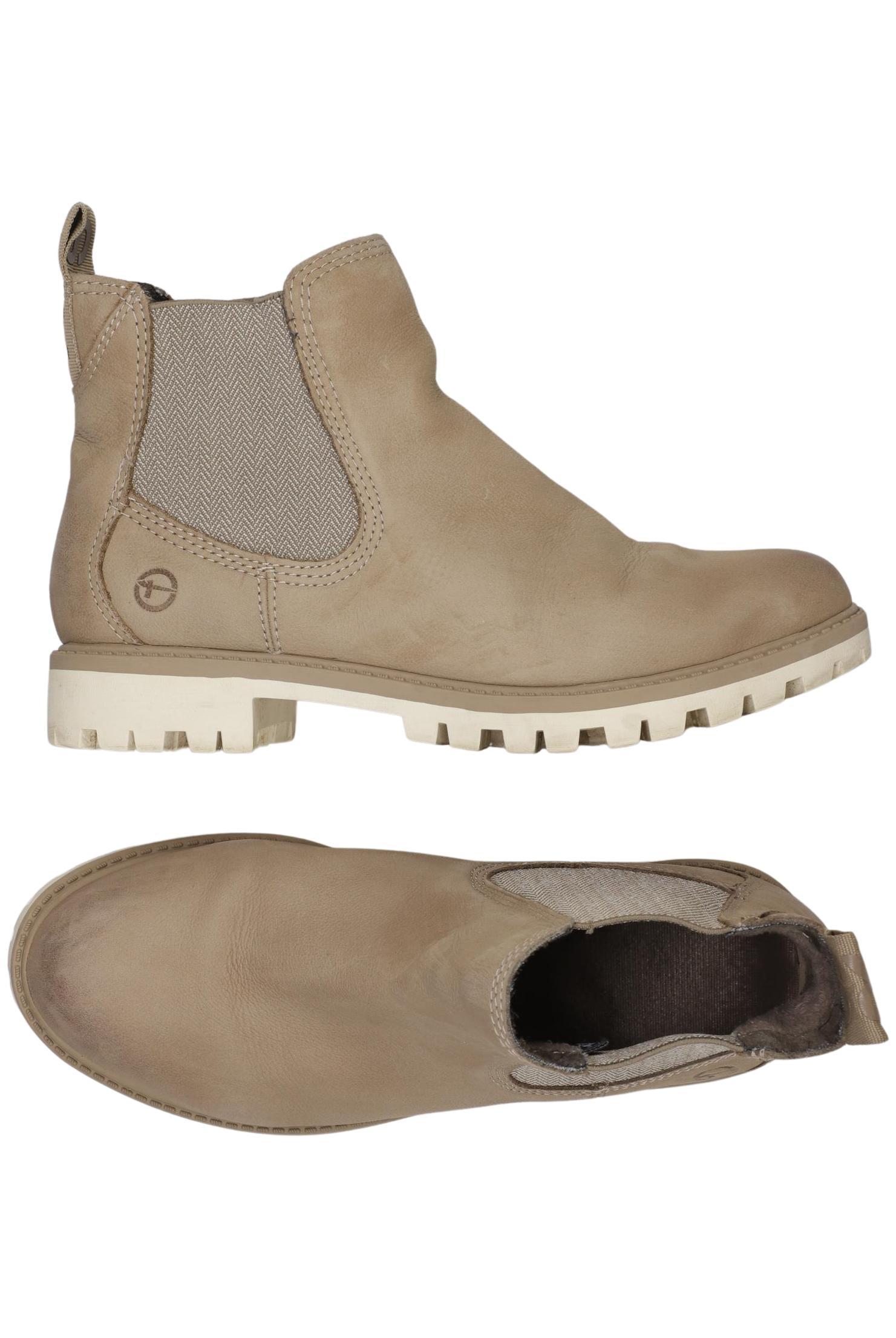 

Tamaris Damen Stiefelette, beige, Gr. 36