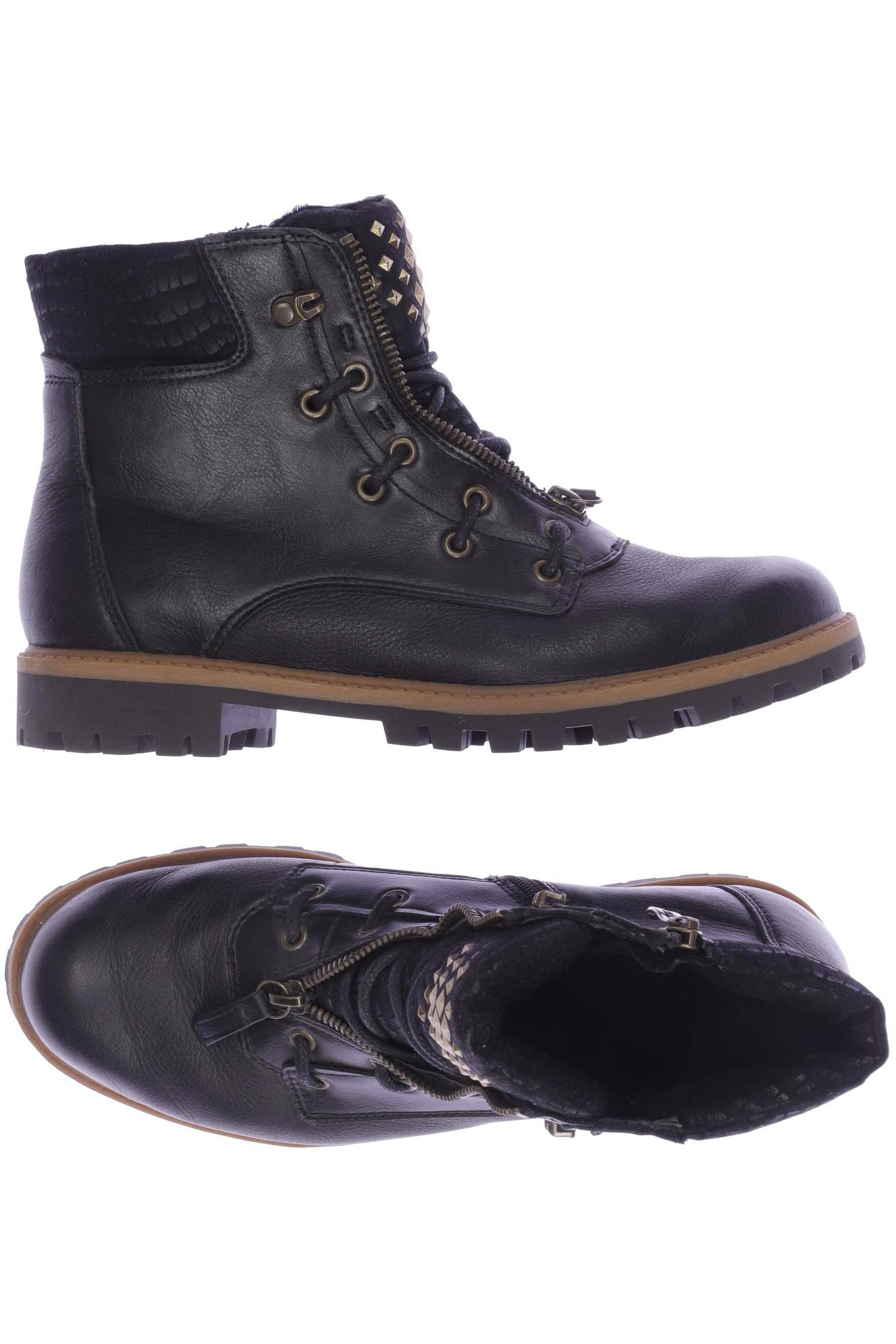 

Tamaris Damen Stiefelette, schwarz, Gr. 39