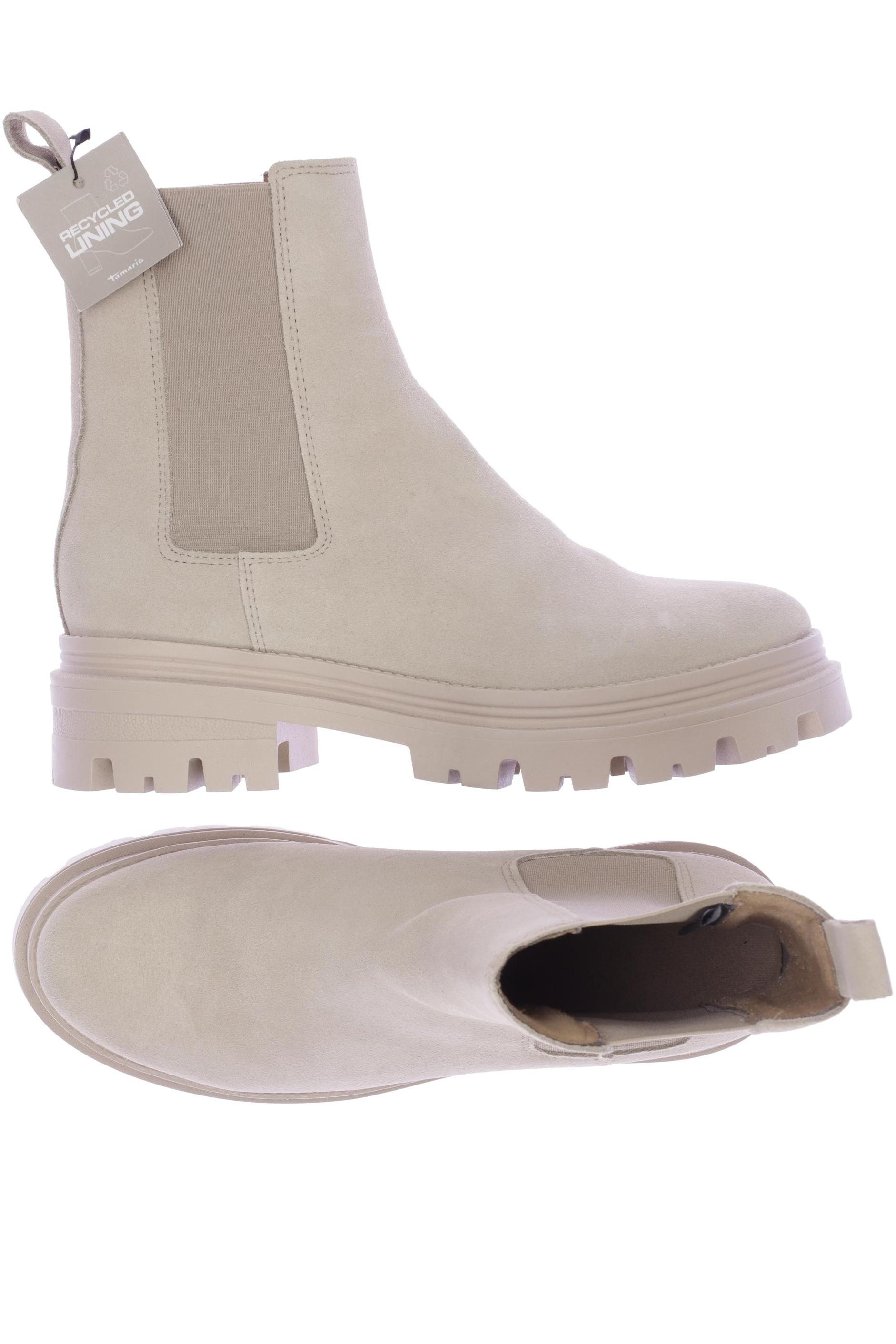 

Tamaris Damen Stiefelette, beige, Gr. 41