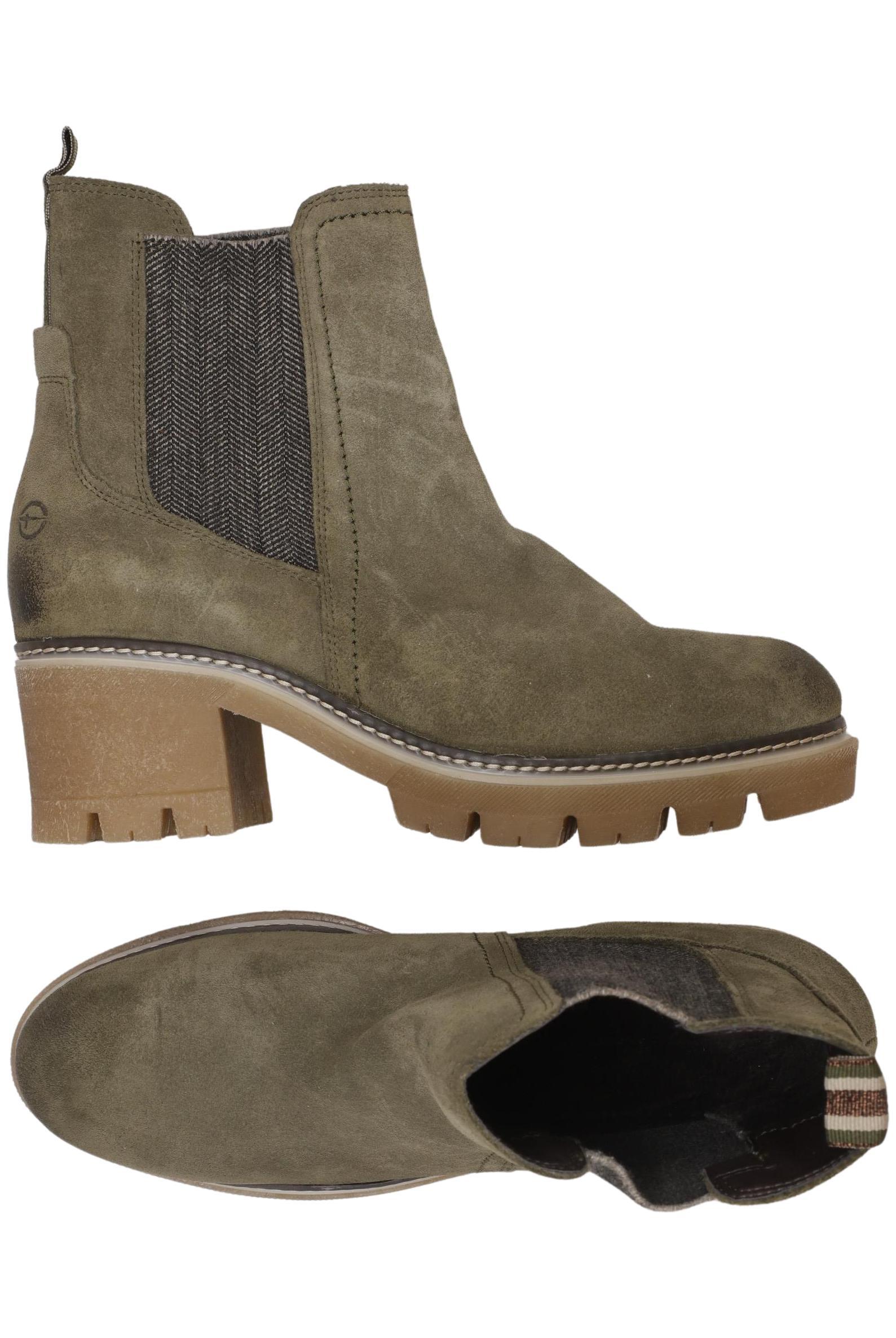 

Tamaris Damen Stiefelette, grün, Gr. 41