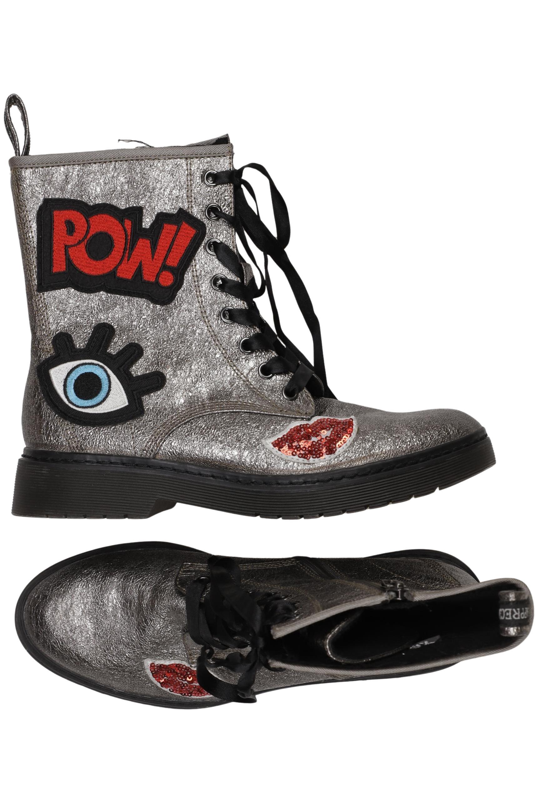 

Tamaris Damen Stiefelette, silber, Gr. 39