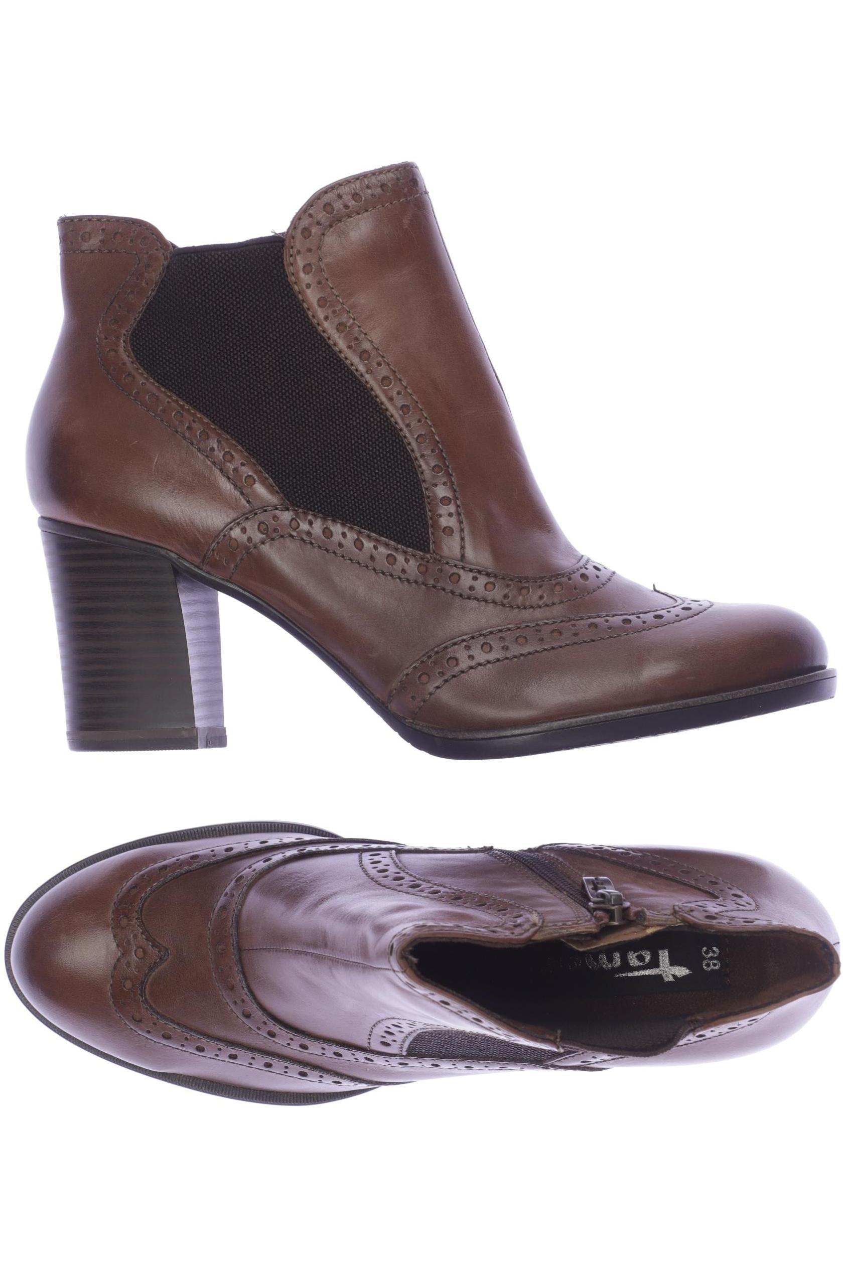 

Tamaris Damen Stiefelette, braun, Gr. 38