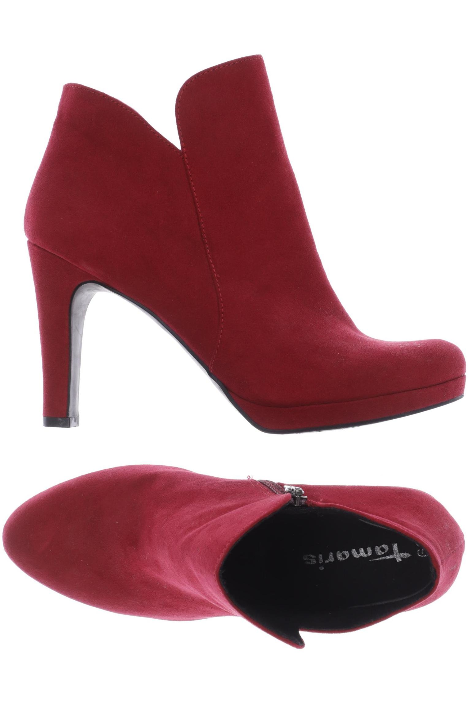 

Tamaris Damen Stiefelette, rot, Gr. 39