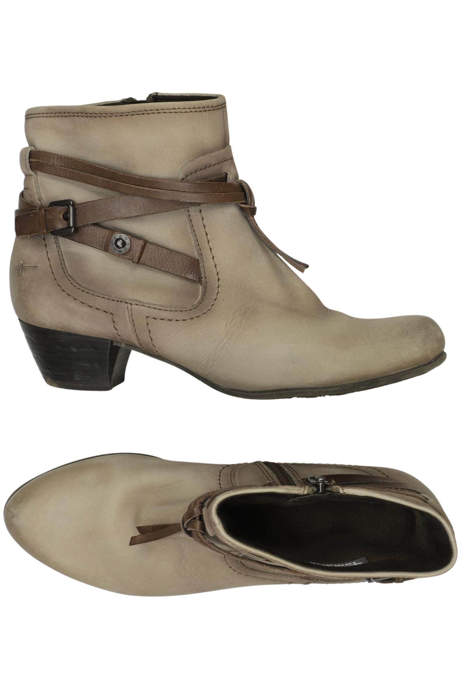 

Tamaris Damen Stiefelette, beige, Gr. 38