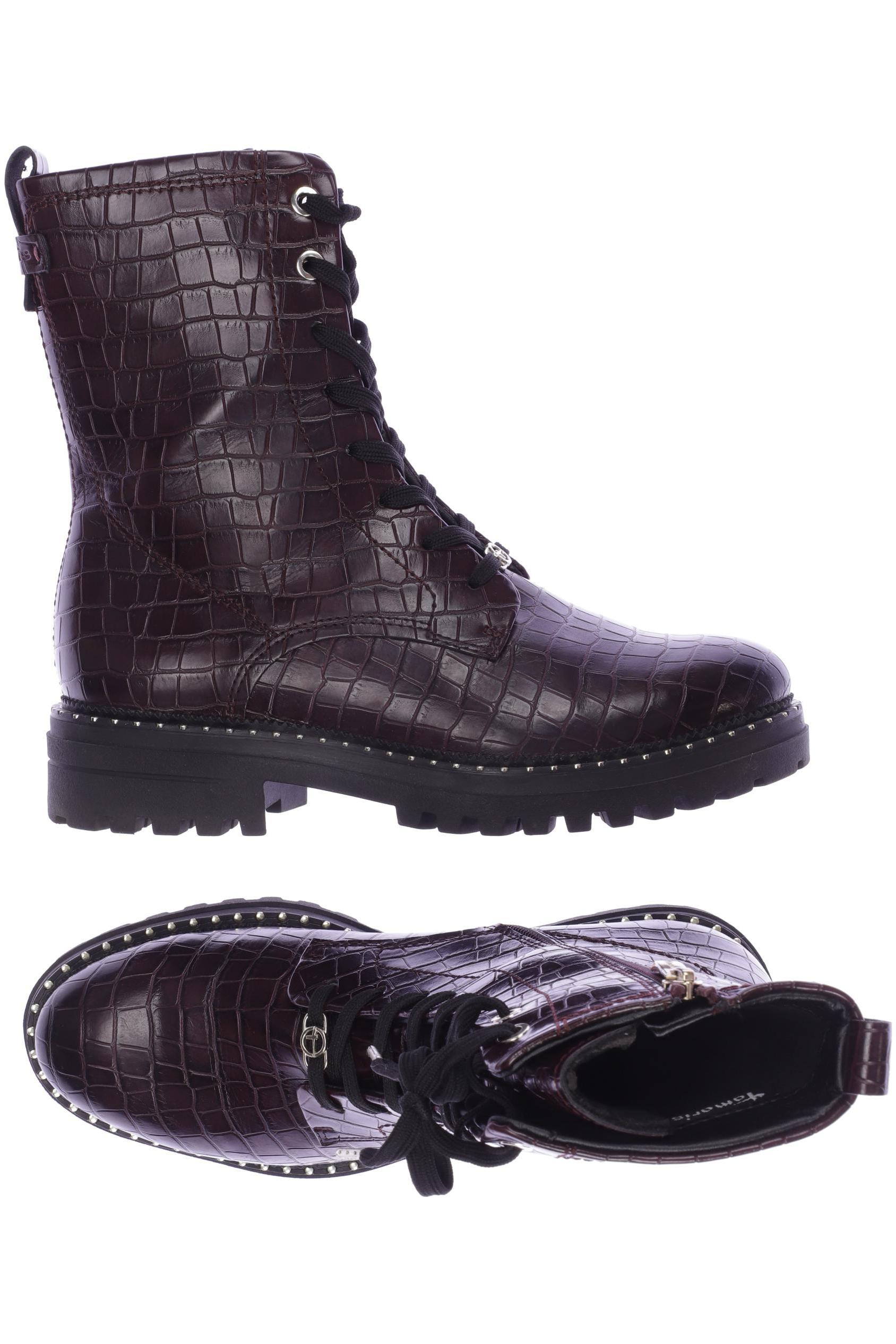 

Tamaris Damen Stiefelette, bordeaux, Gr. 37