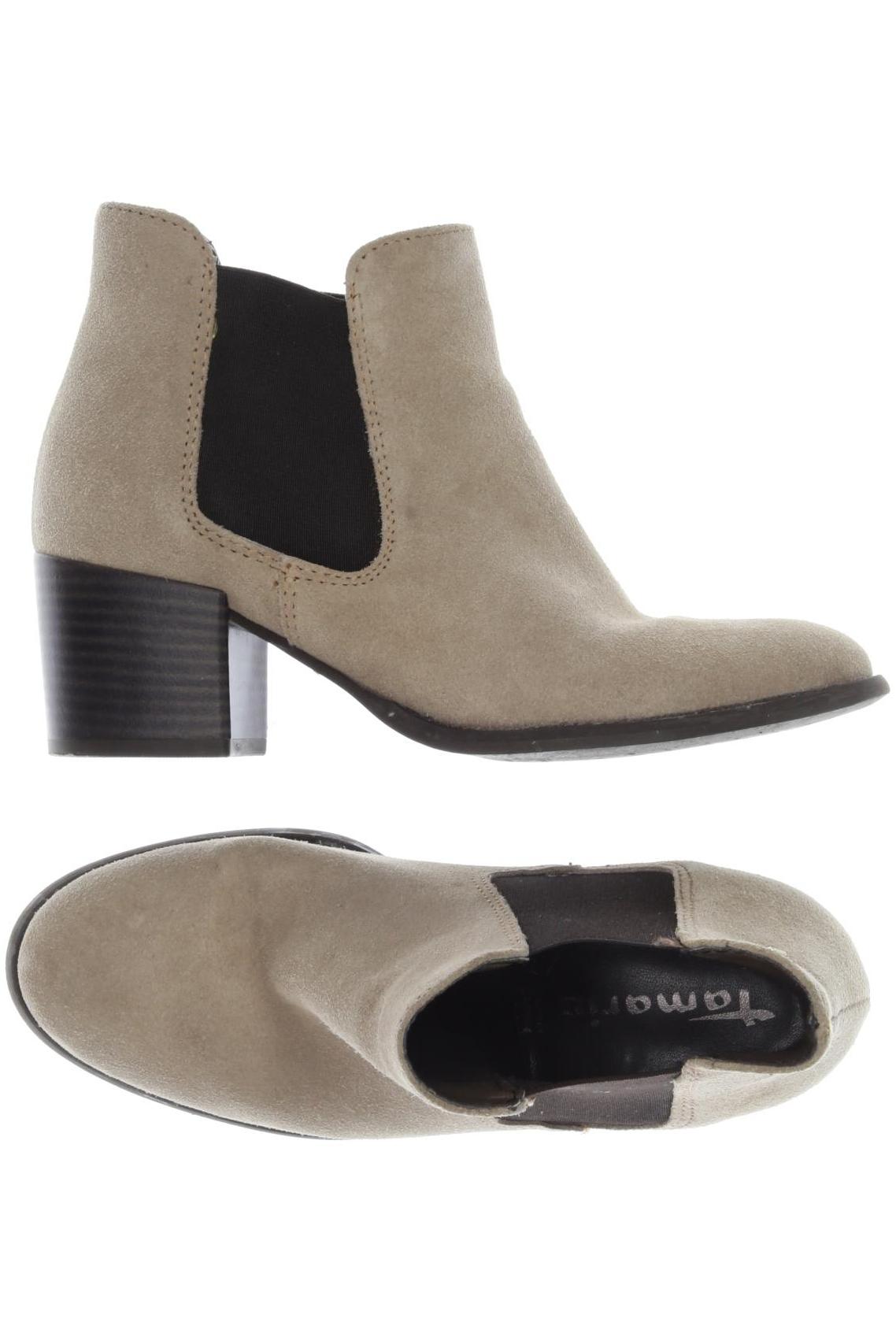 

Tamaris Damen Stiefelette, beige, Gr. 36