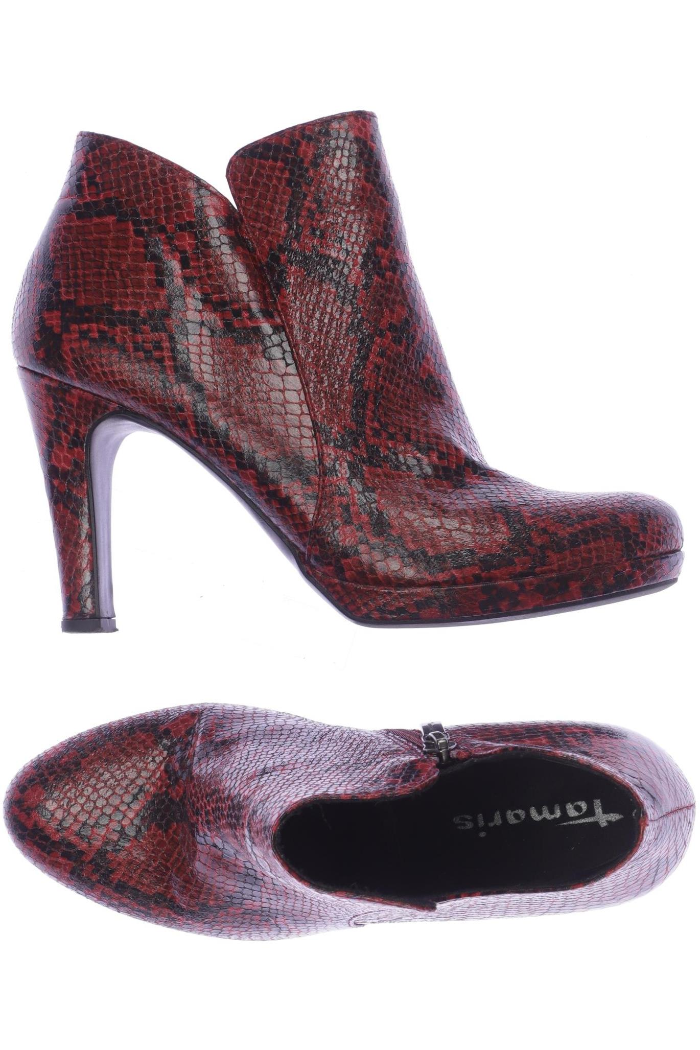 

Tamaris Damen Stiefelette, rot, Gr. 40