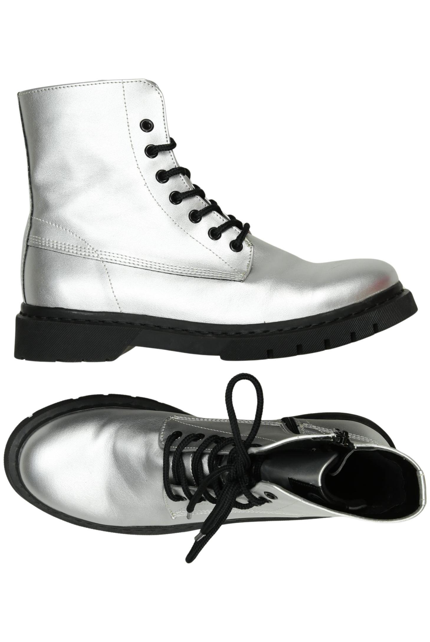 

Tamaris Damen Stiefelette, silber, Gr. 40