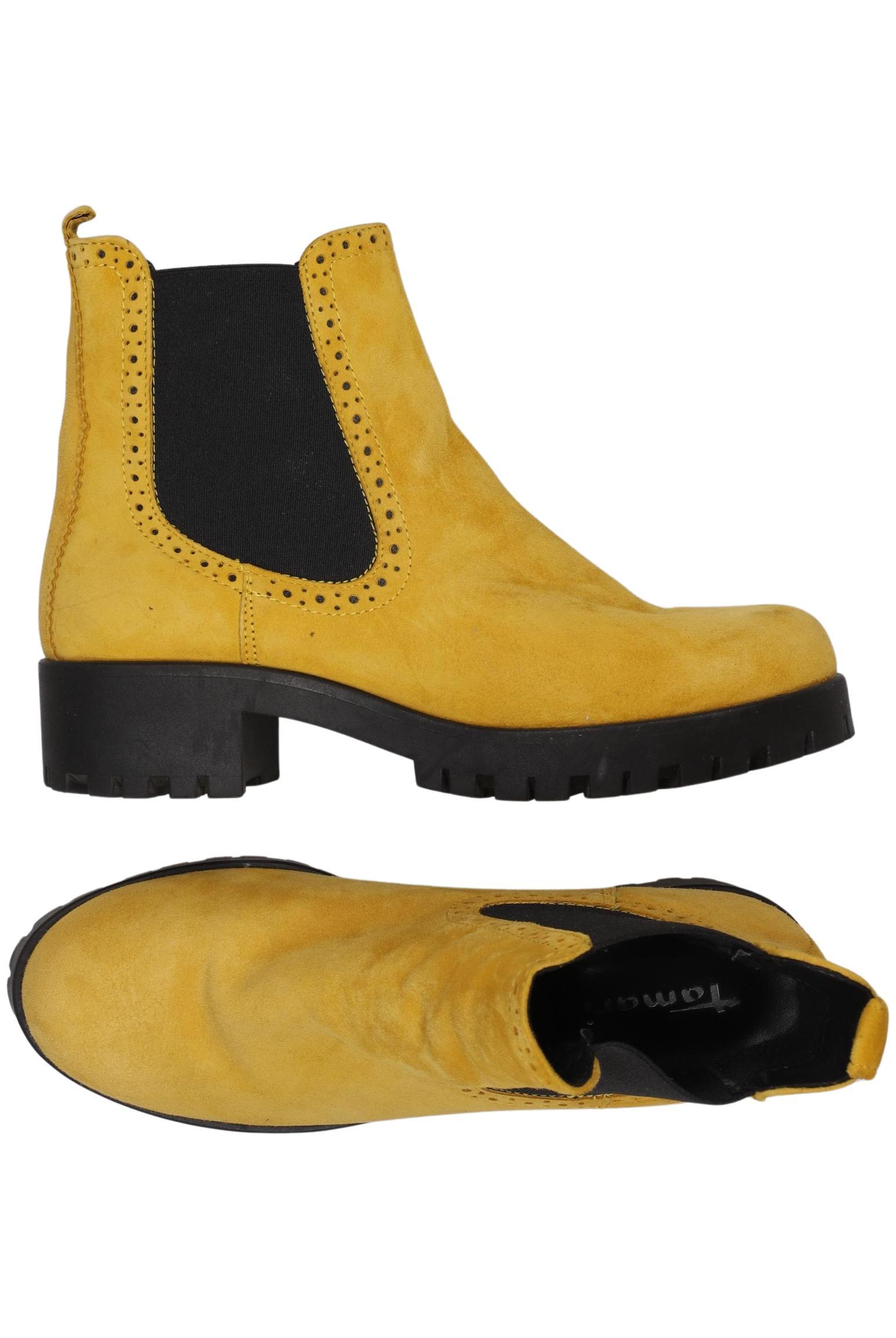 

Tamaris Damen Stiefelette, gelb, Gr. 40