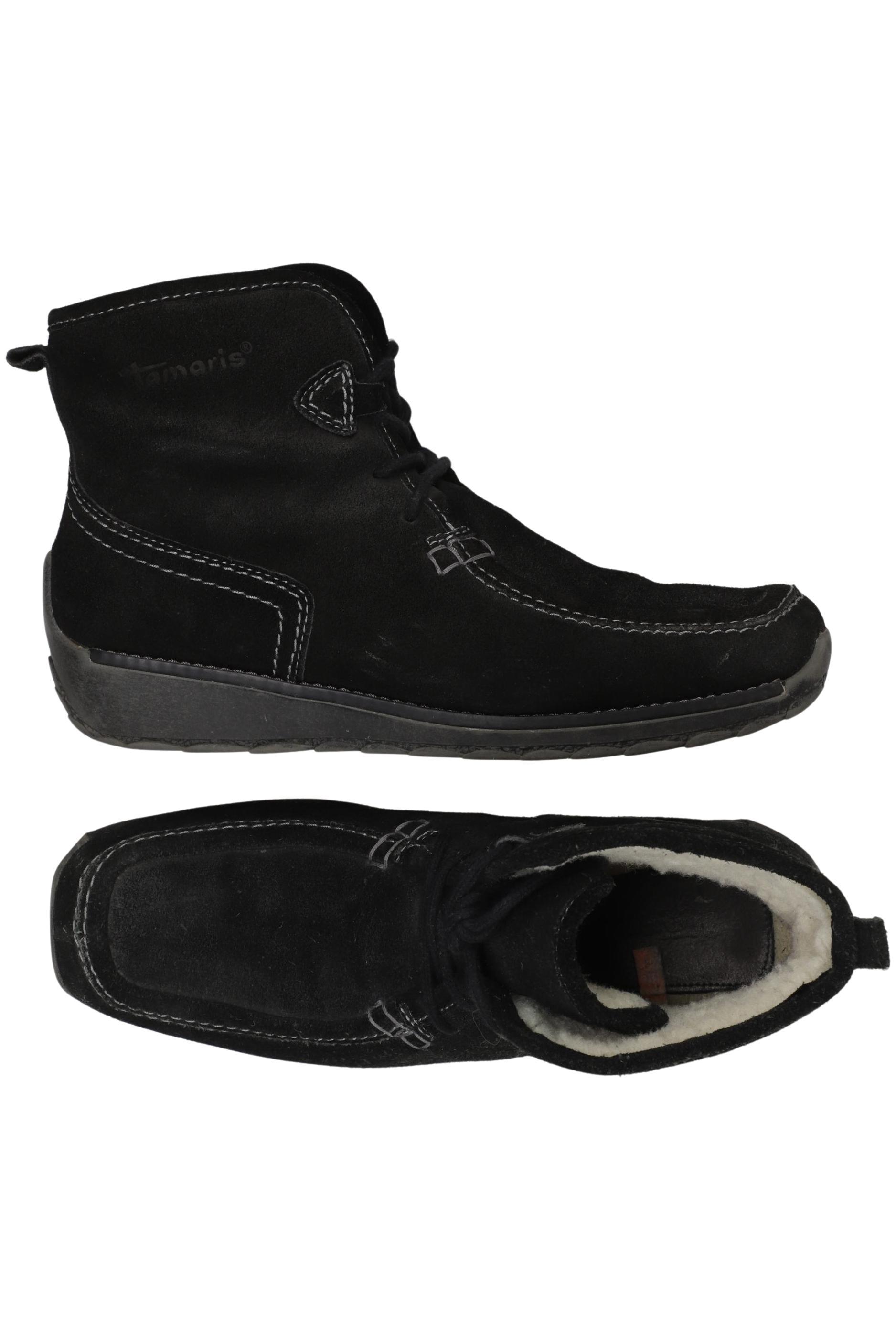 

Tamaris Damen Stiefelette, schwarz, Gr. 40