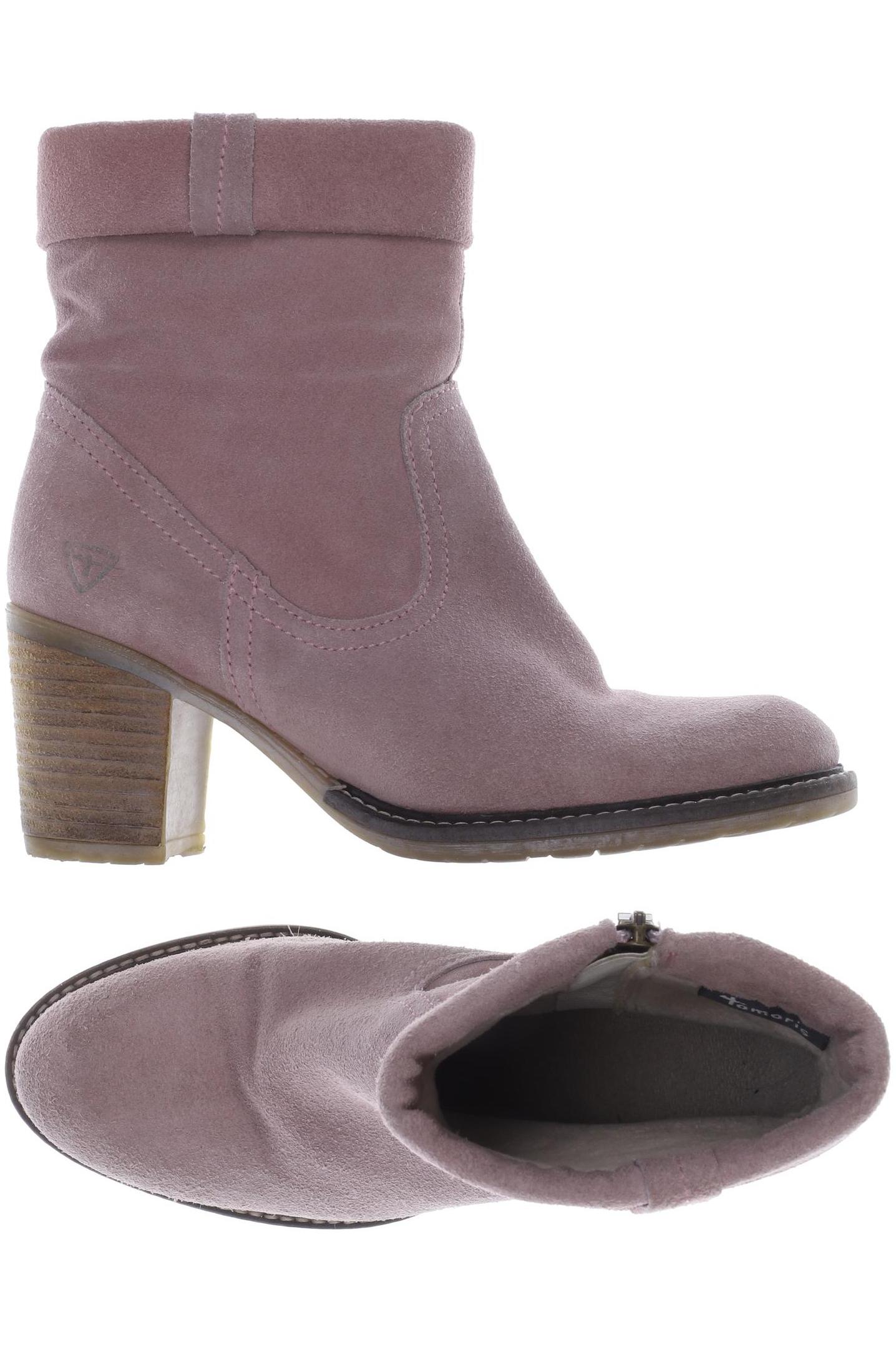 

Tamaris Damen Stiefelette, pink, Gr. 38