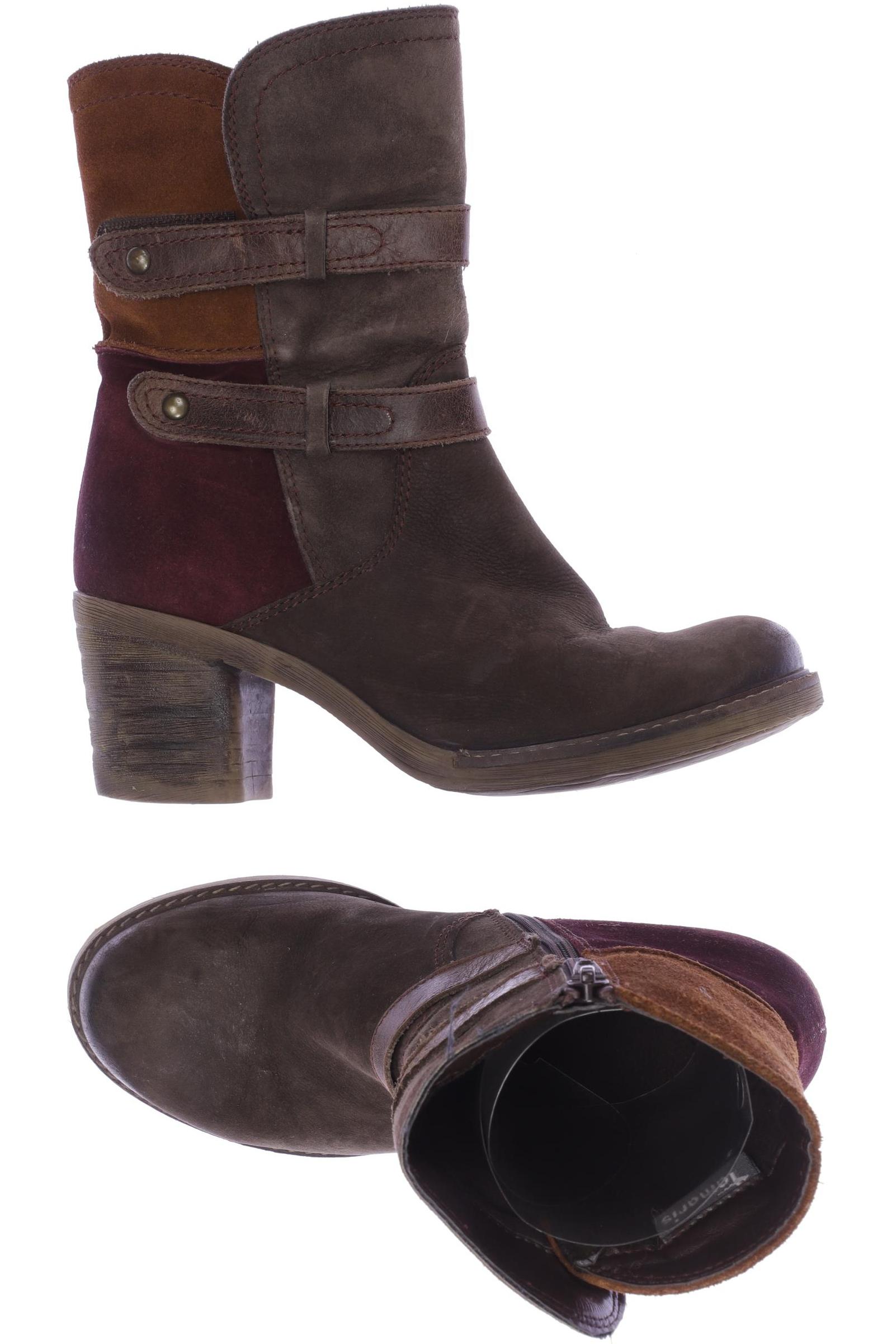 

Tamaris Damen Stiefelette, braun, Gr. 39